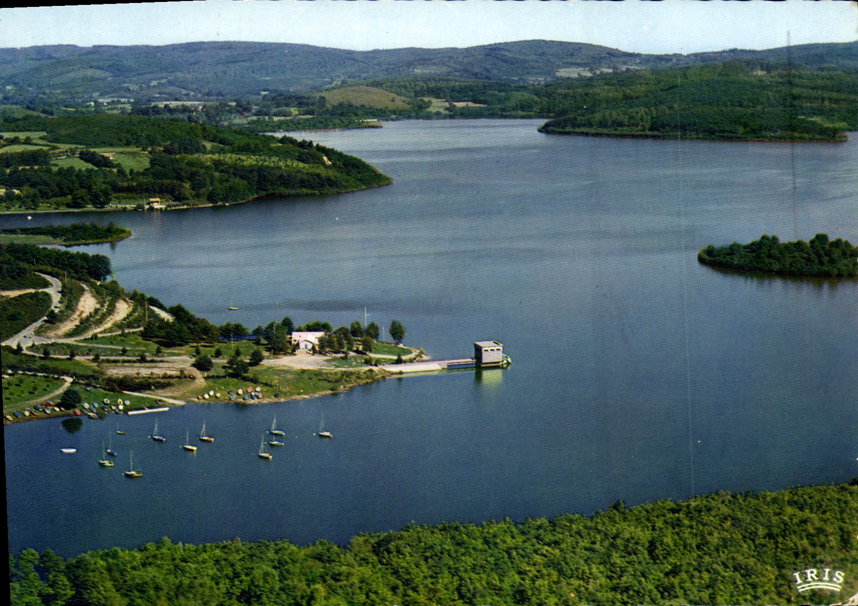 MODERN CARD the Picturesque Limousin between Peyrat the Castle And Royere Lac De Vassivieres Centers nautical of Touring Club of France