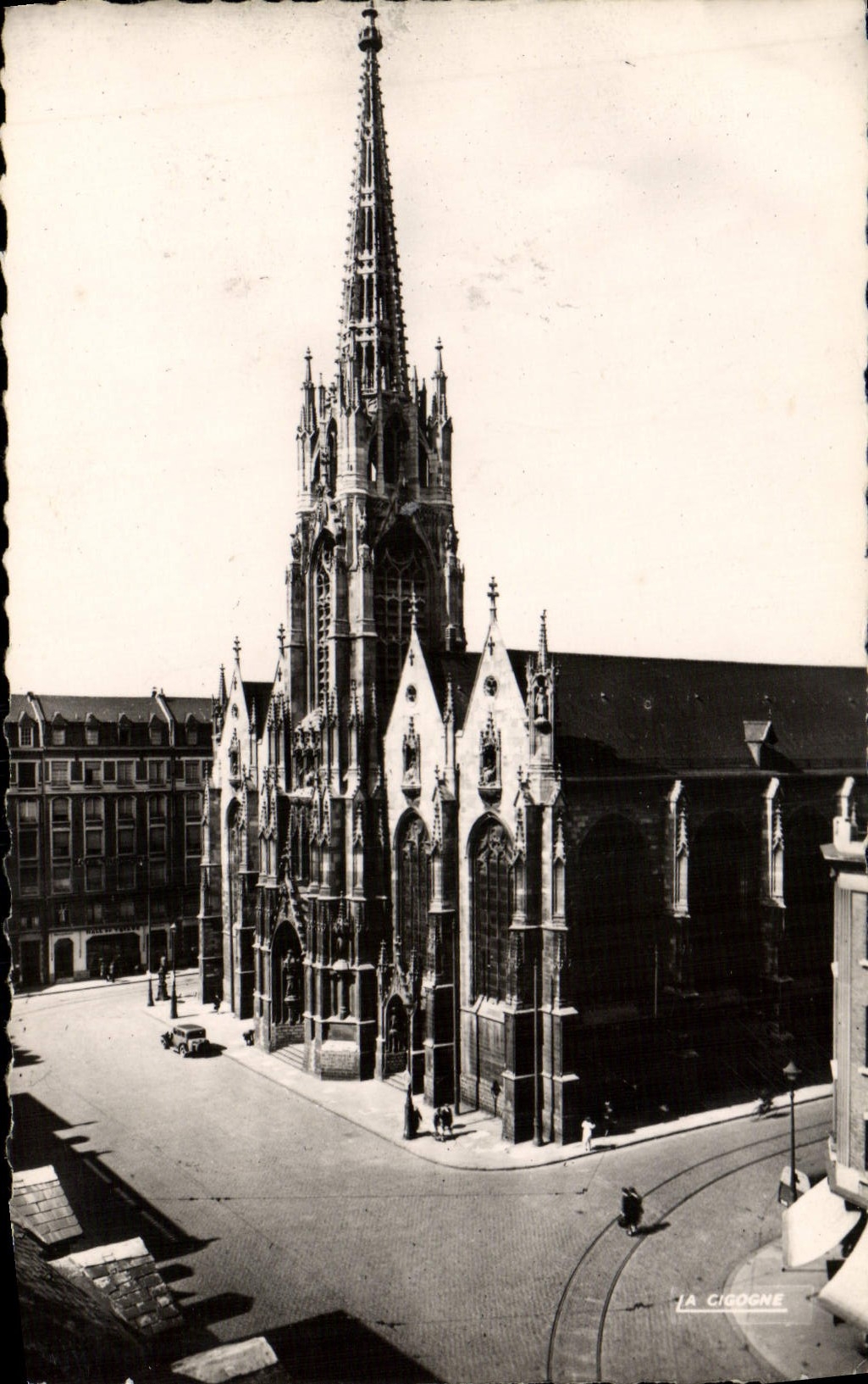 MODERN CARD Lille the Church St Maurice