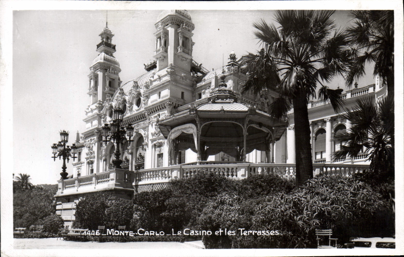 CPM Monte Carlo Le Casino Et Les Terrasses