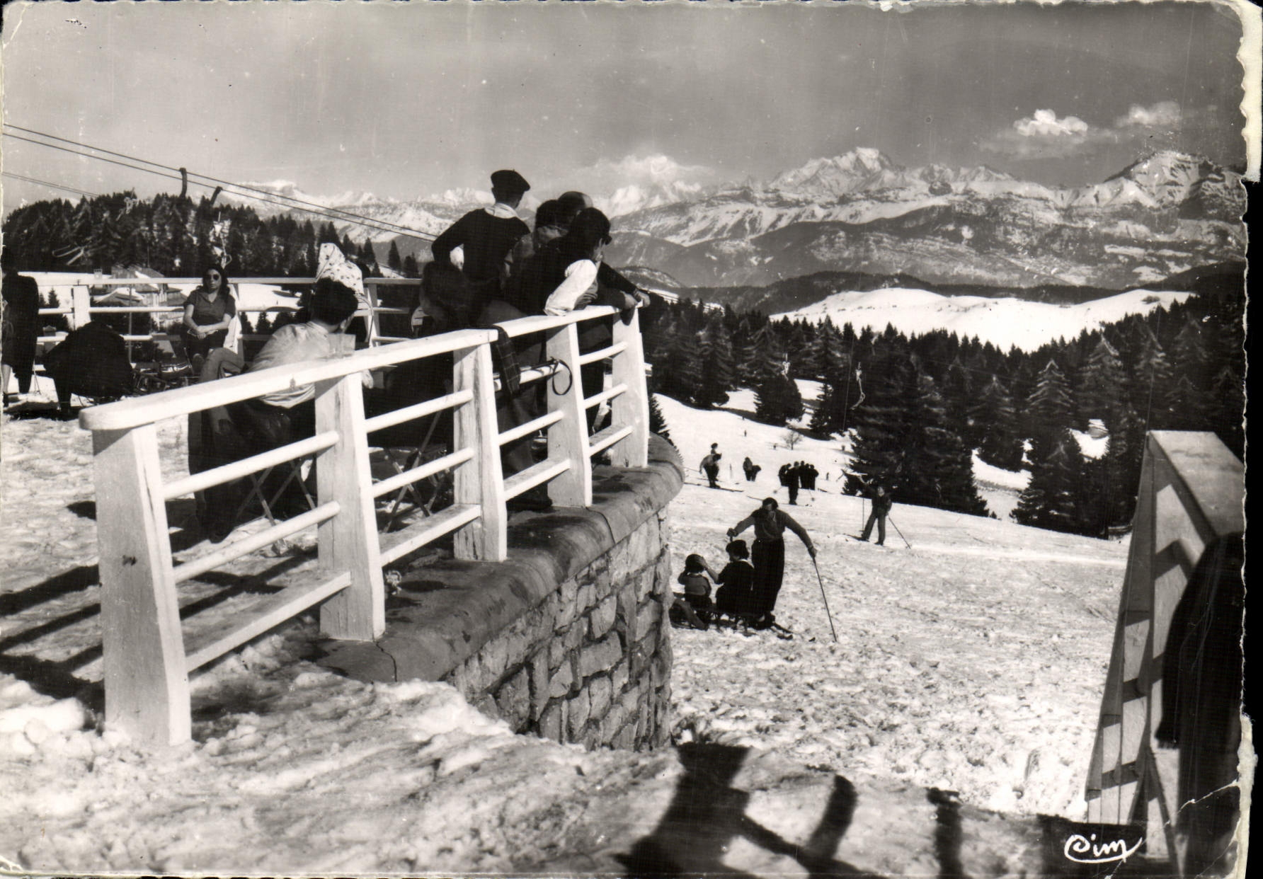 CPM Mont Revard Terrasse De La Brasserie