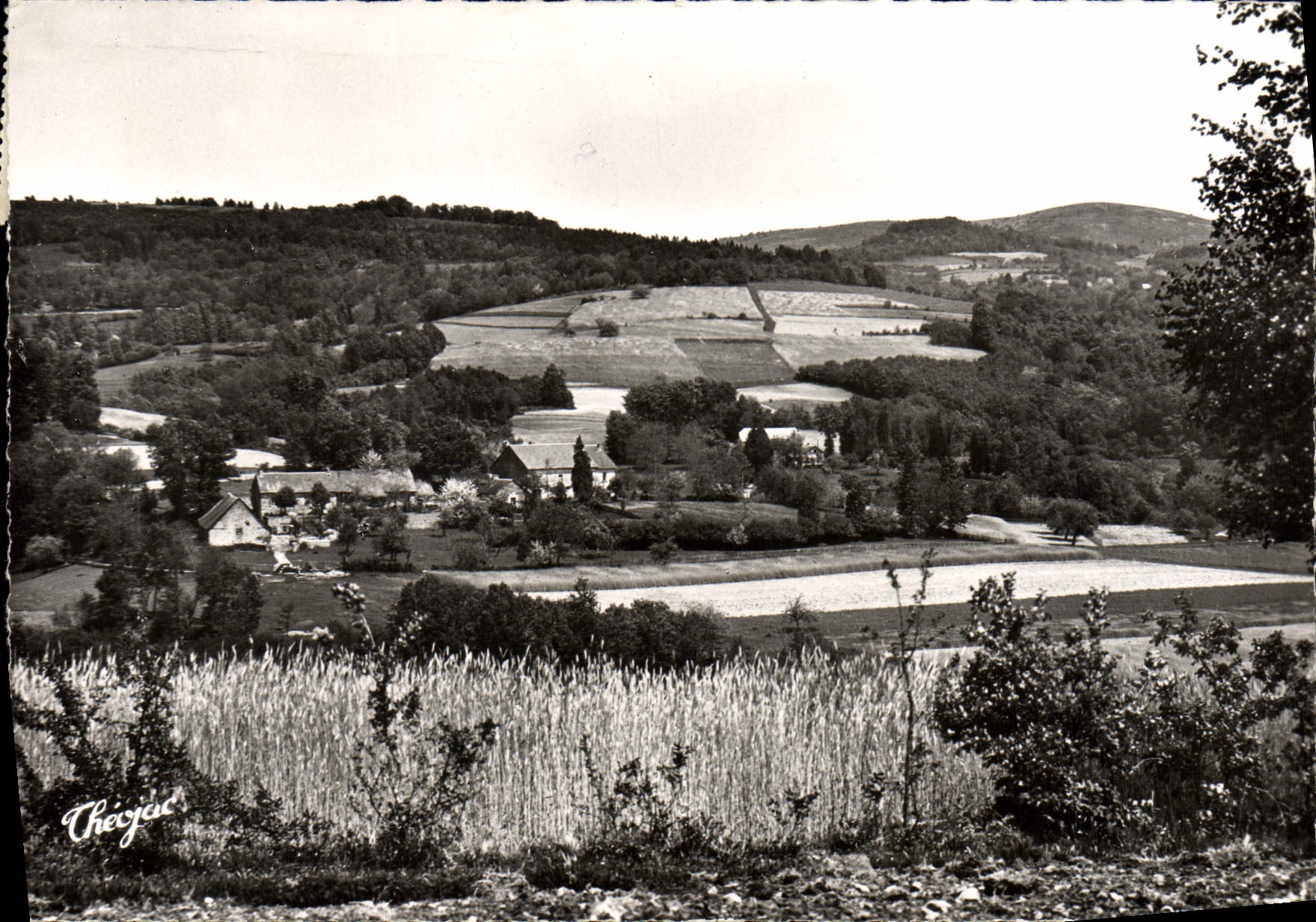 MODERN CARD Chambebet Landscape On Chelard