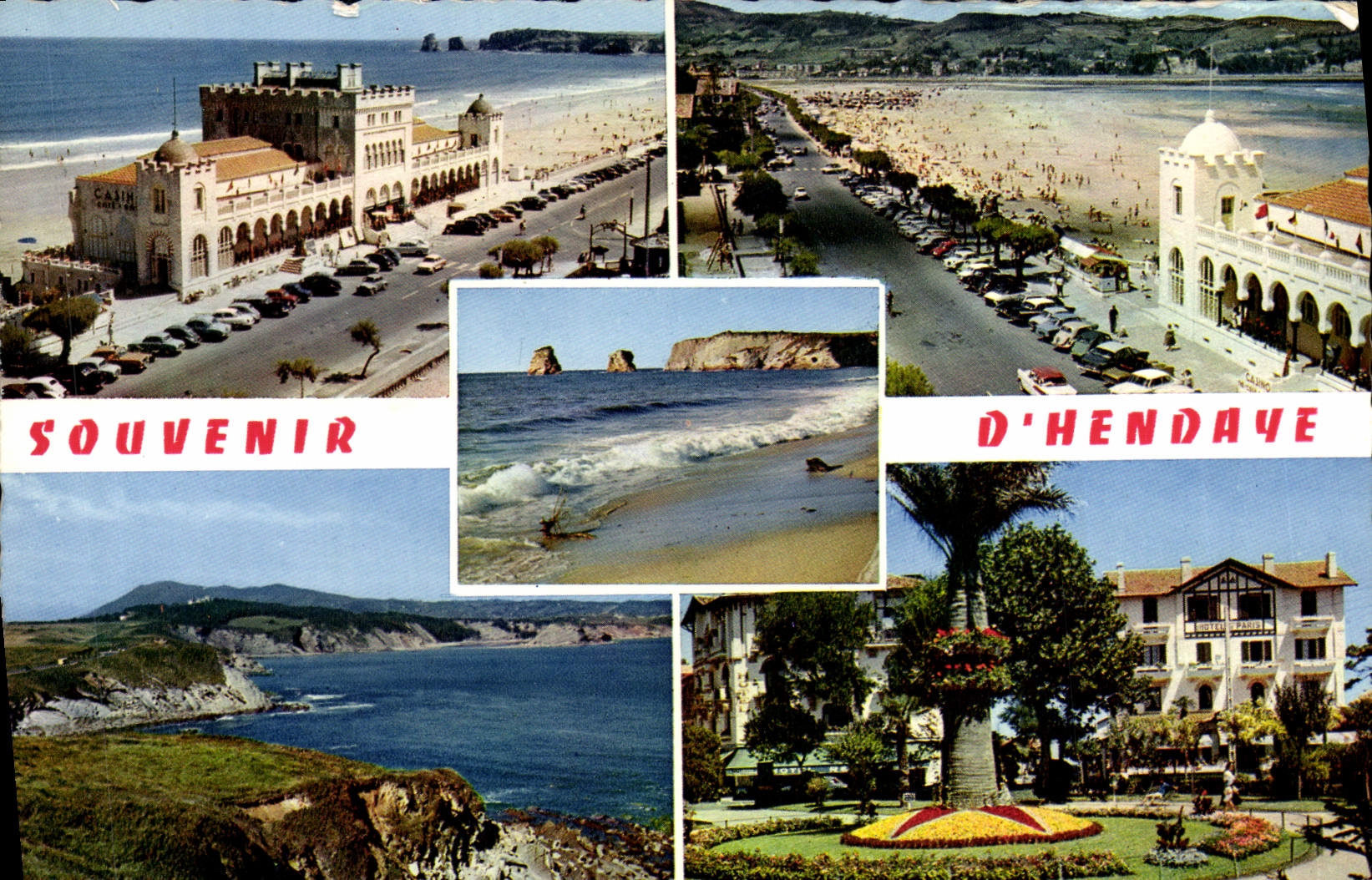 MODERN CARD To remember Of Hendaye