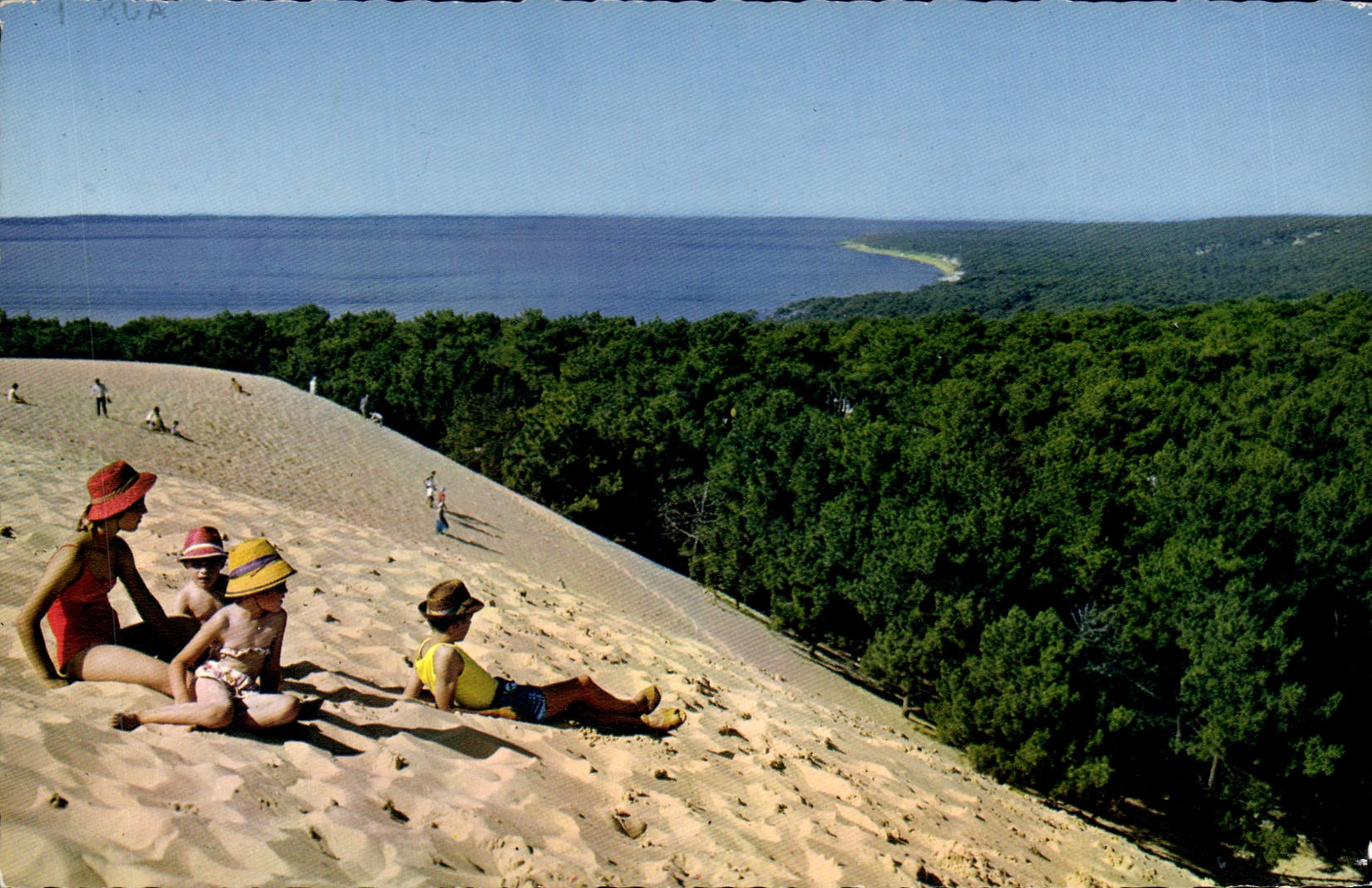 MODERN CARD Basin of Arcachon the Highest Dune Of Pilat of Europe