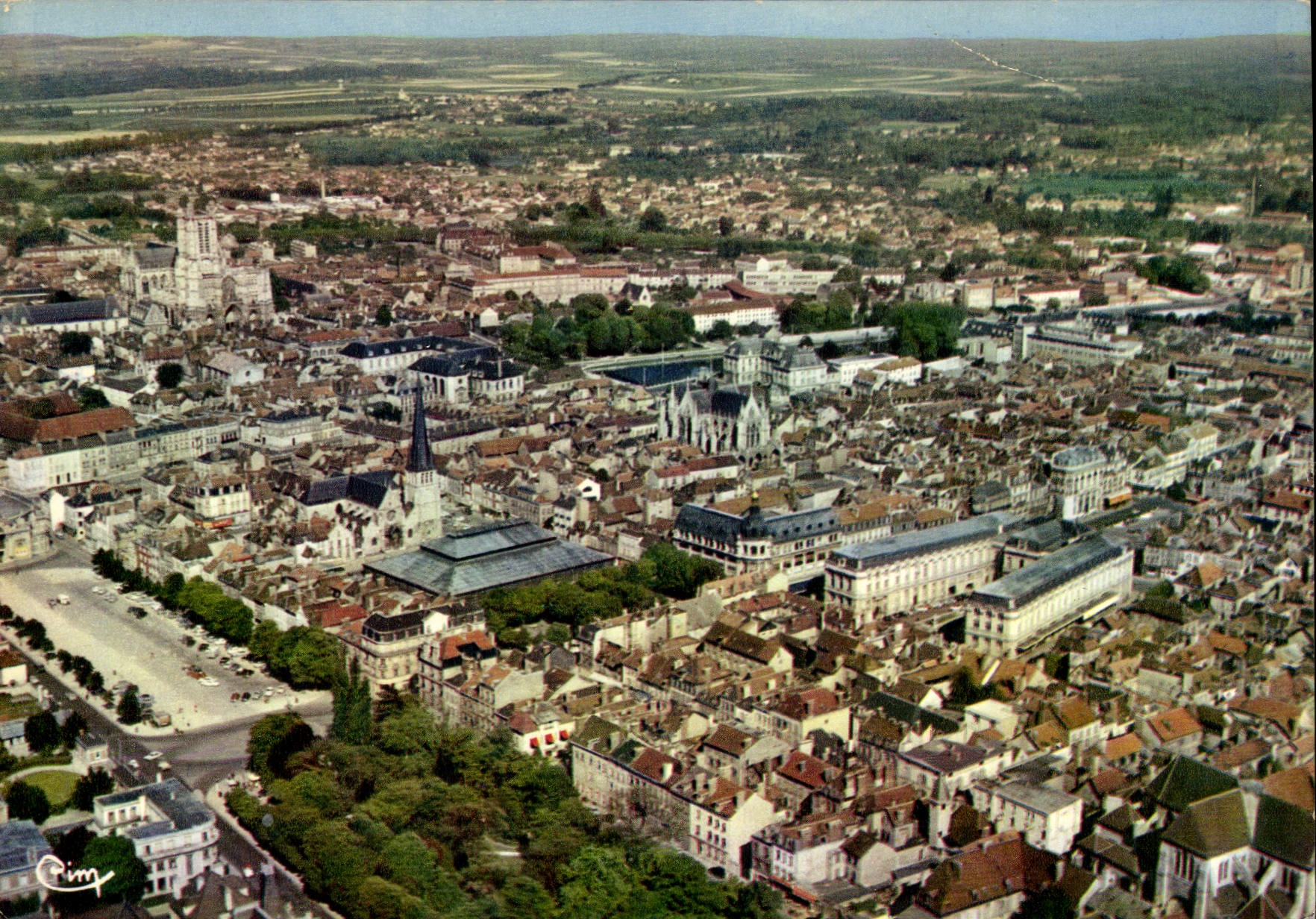 CPA Troyes Vue Generale