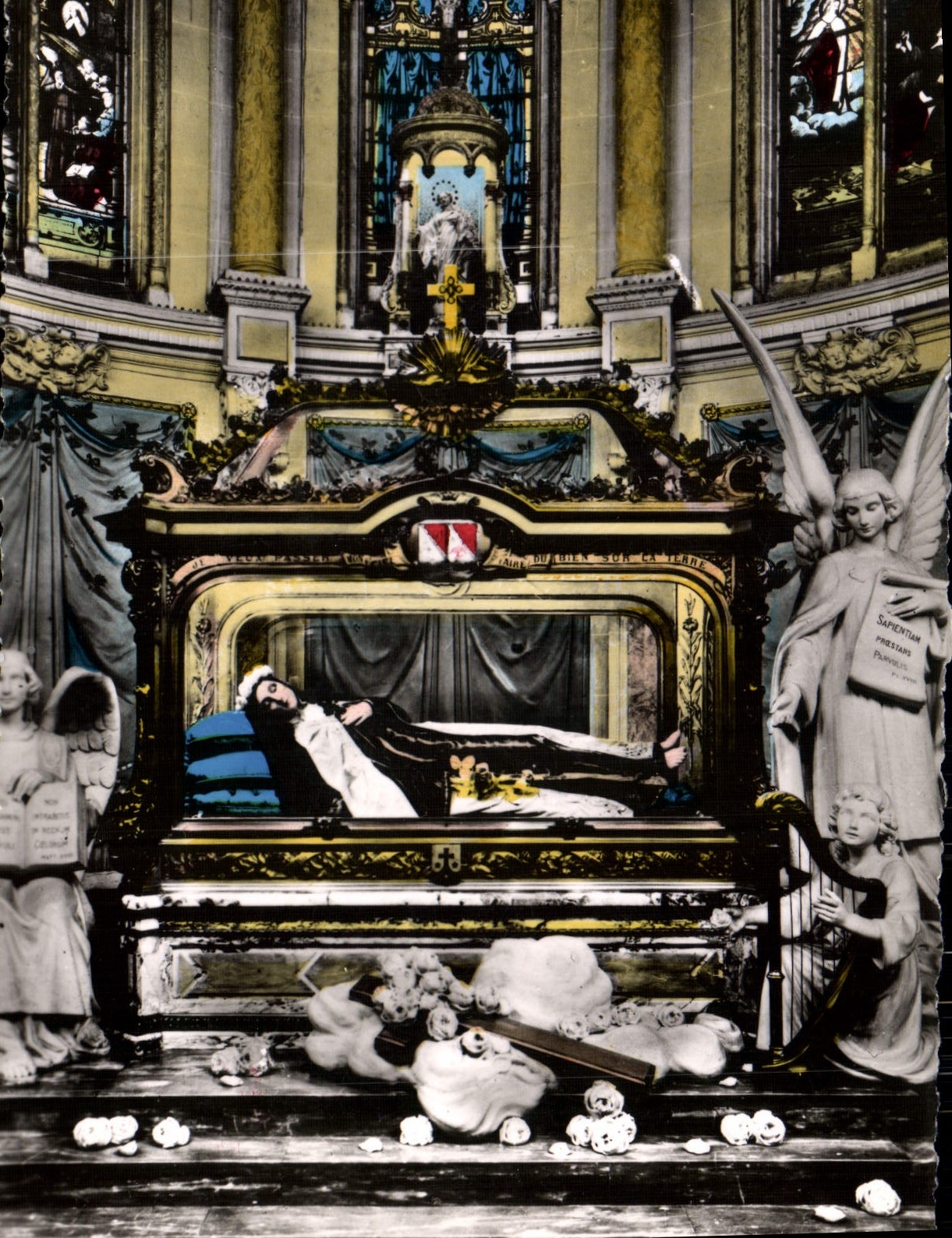 POSTAL MODERNA búsqueda Sainte de Teresa del niño de Jesús en Carmel De Lisieux