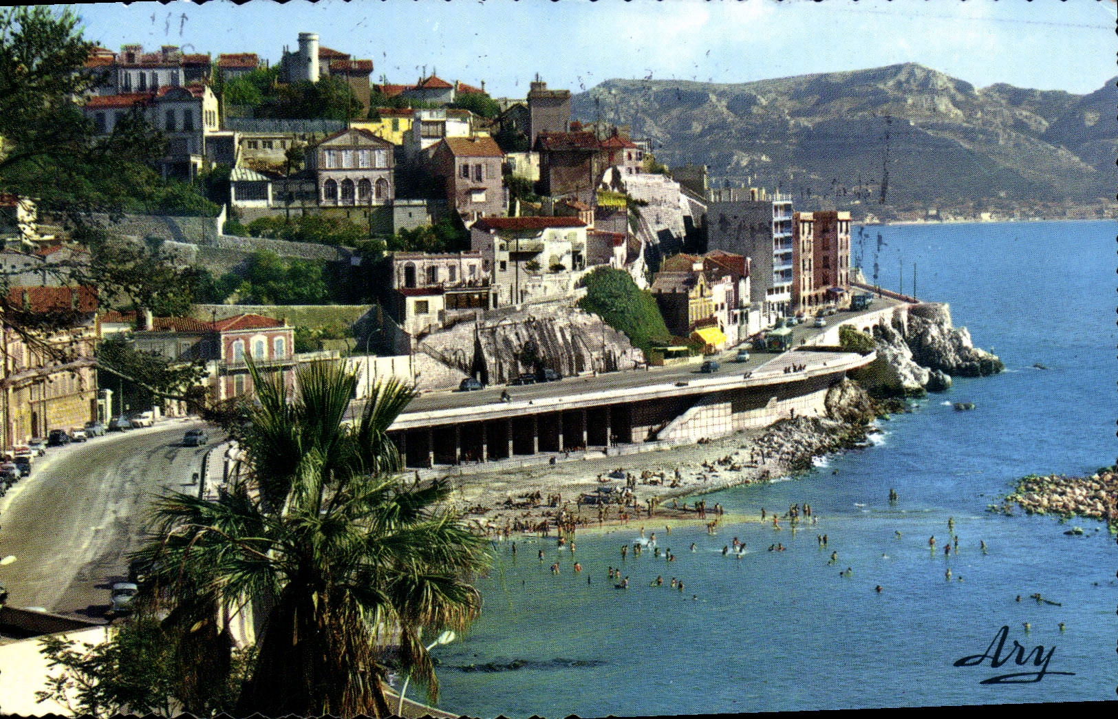 CPM Marseille Promenade De La Corniche Anse Du Prophete
