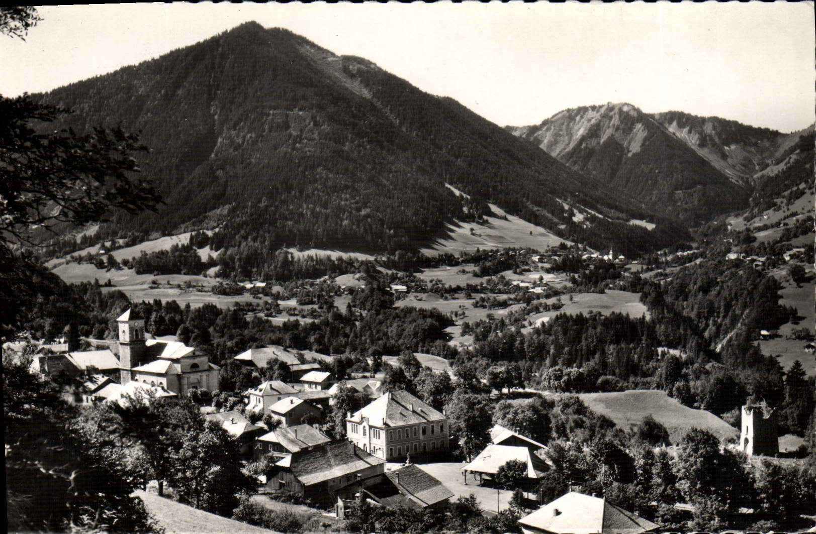 POSTAL MODERNA Biot el jefe del lugar en la parte inferior de Seytroux el punto de los extremos y del Chavannes