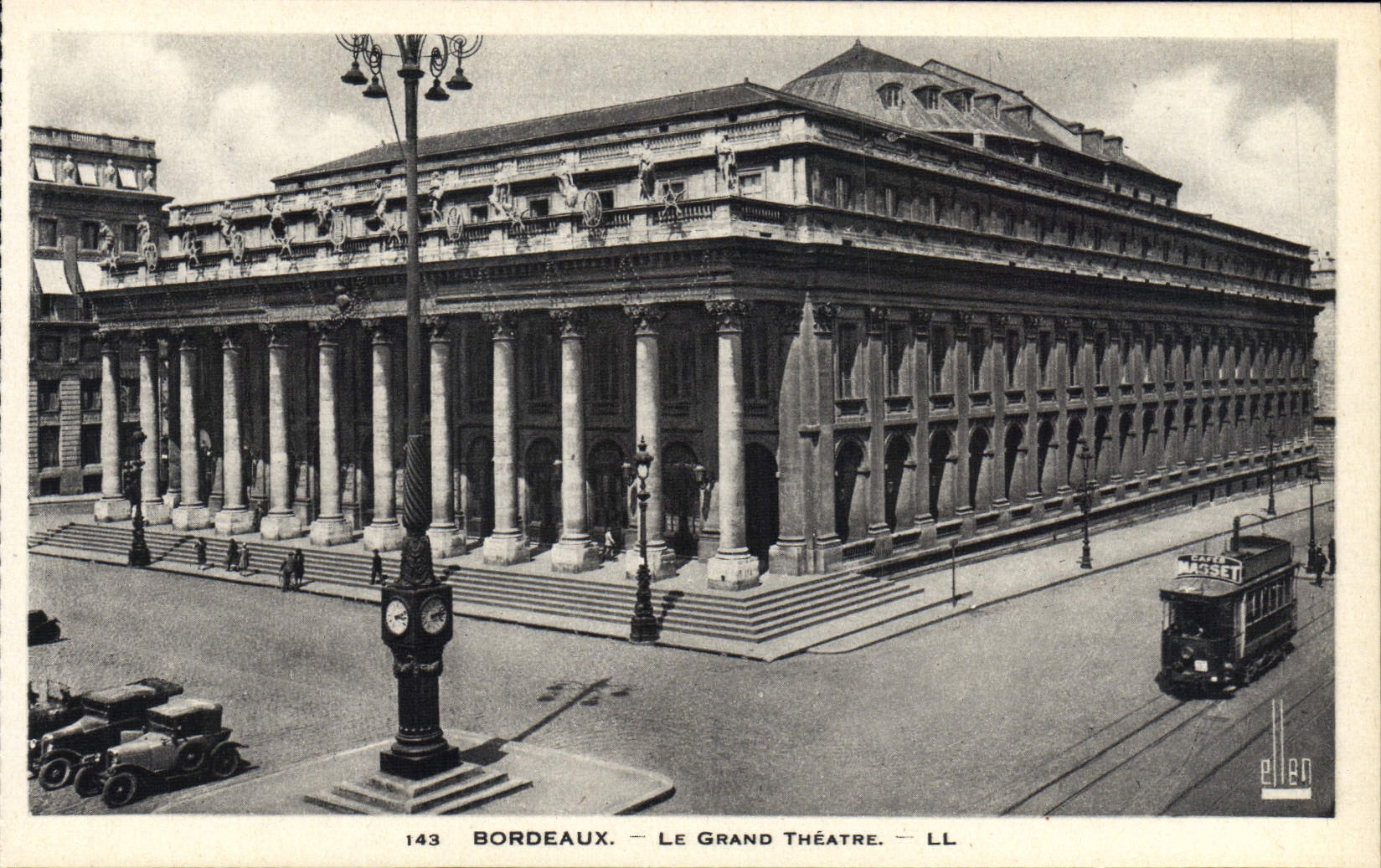 CPA Bordeaux Le Grand Theatre
