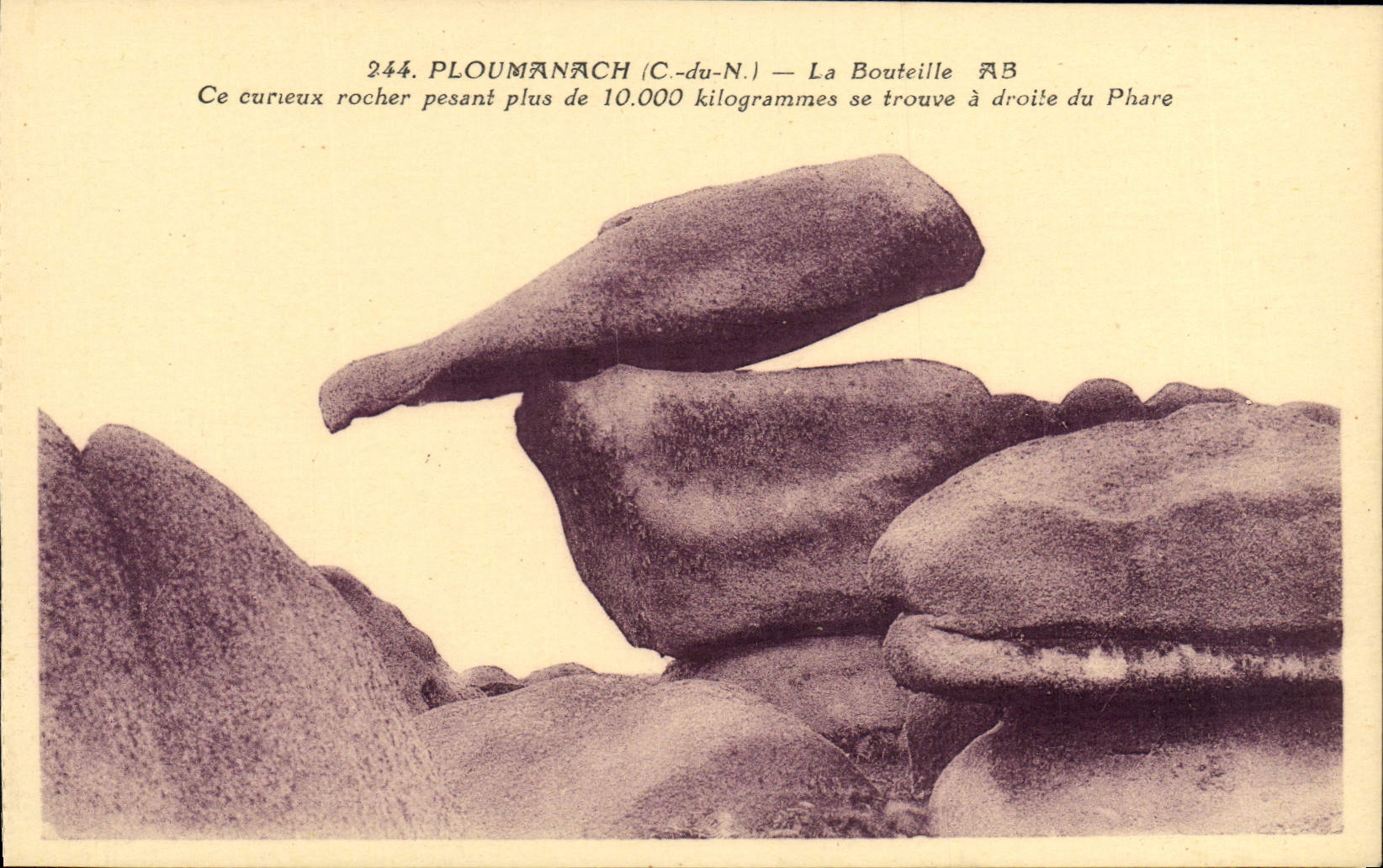 CPA Ploumanach La Bouteille