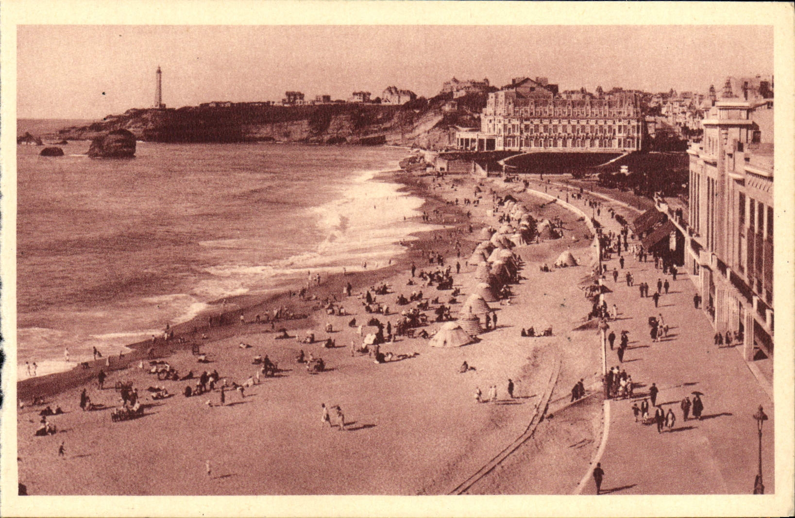 CPA Biarritz La Plage