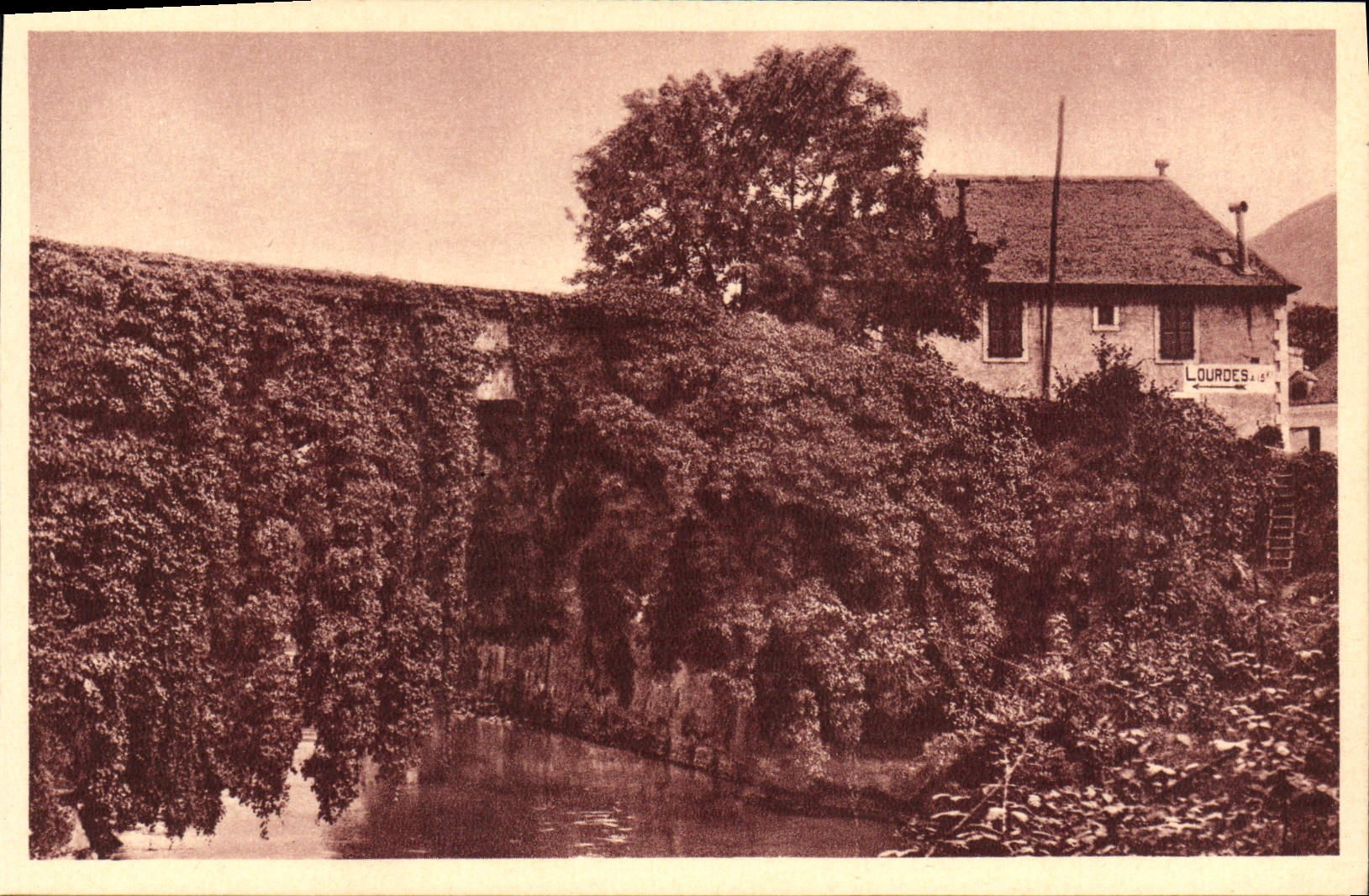 VINTAGE POSTCARD Betharram the Bridge Of Ivy