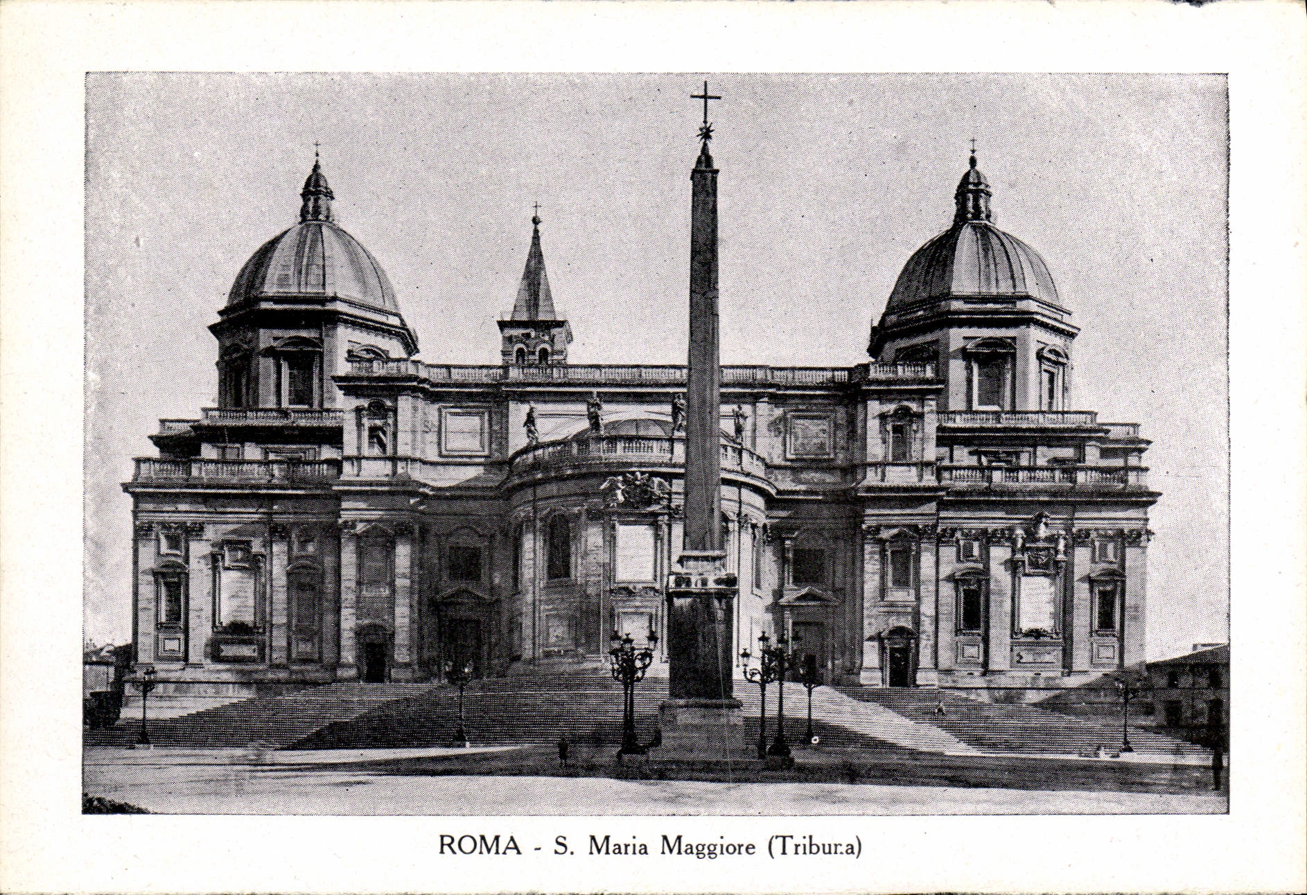 POSTAL Roma S Maria Maggiore de la VENDIMIA