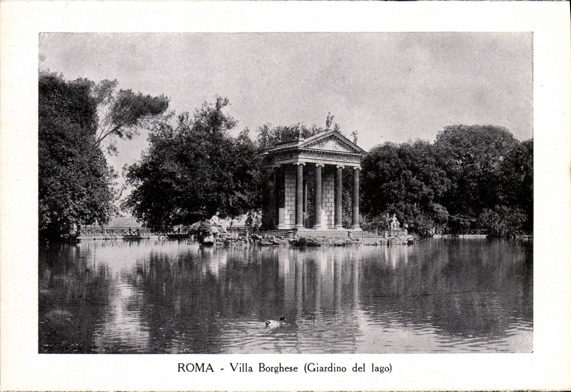 Chalet de Roma Borghese de la POSTAL de la VENDIMIA