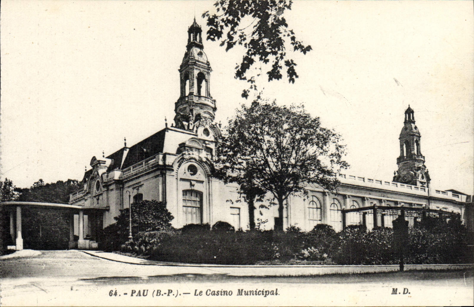CPA Pau Le Casino Municipal
