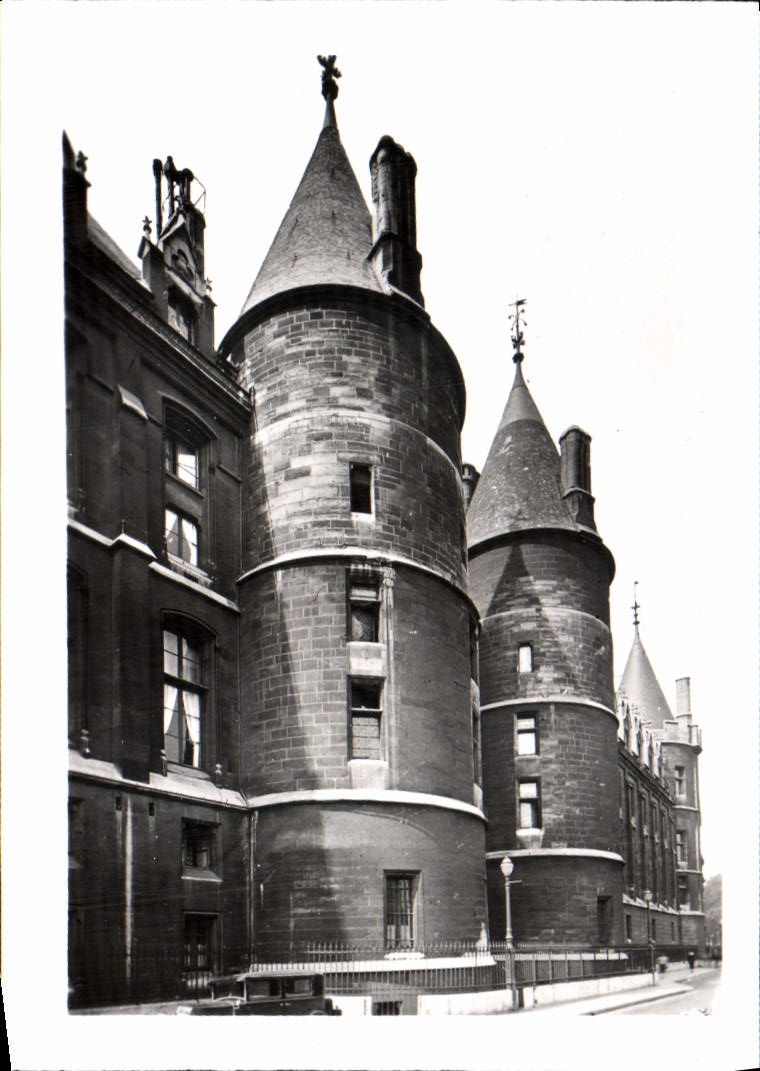 MODERN CARD Paris the Caretaker's lodge Of the Palate twin towers