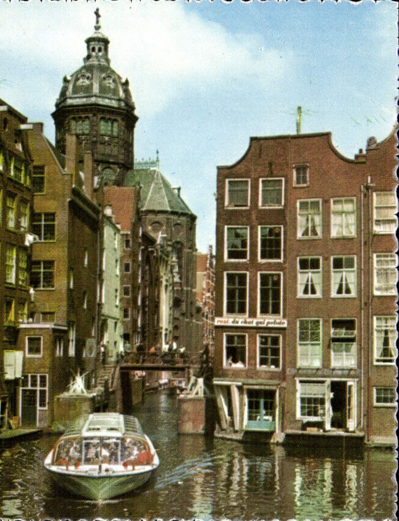 CPM Amsterdam Oudezijds Kolk in De Oude Stad The Oldest Canal in The Old City