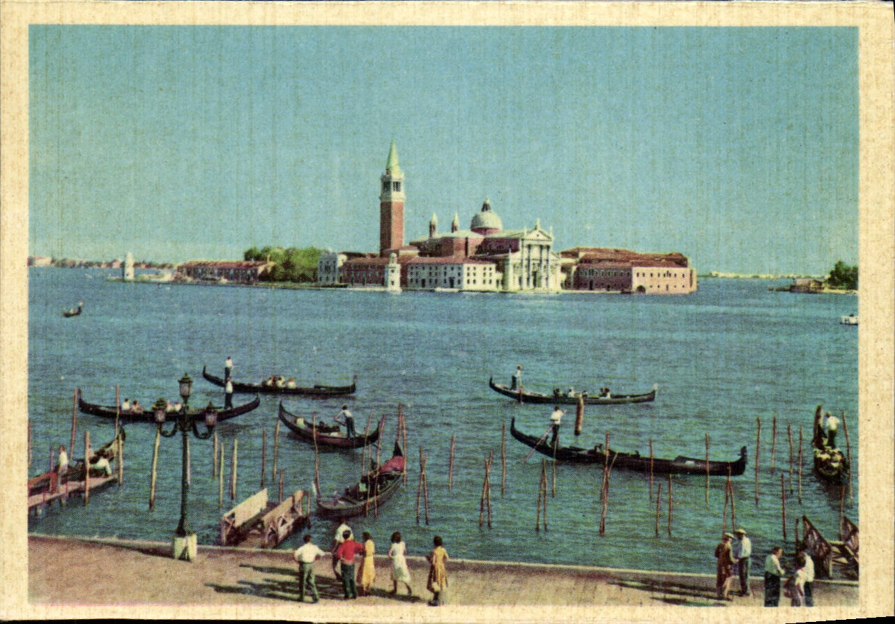 MODERN CARD Venezia Insulated Di S Giorgio Anticamente VI Sorgeva Mulino LED Doge