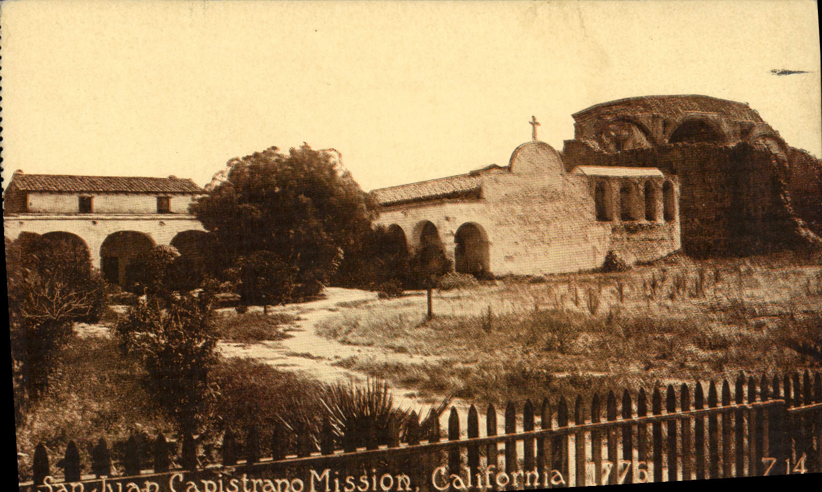 CPA San Juan Capistrano Mission California