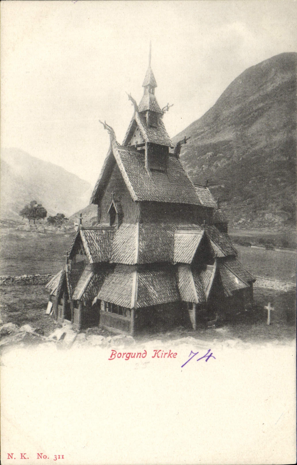 CPA Borgund Kirke