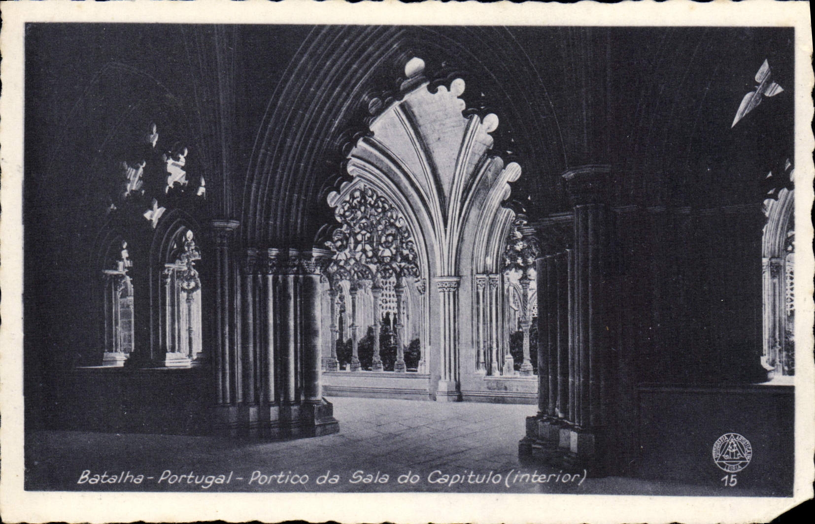 CPA Batalha Portugal Portico da Sala do Capitulo