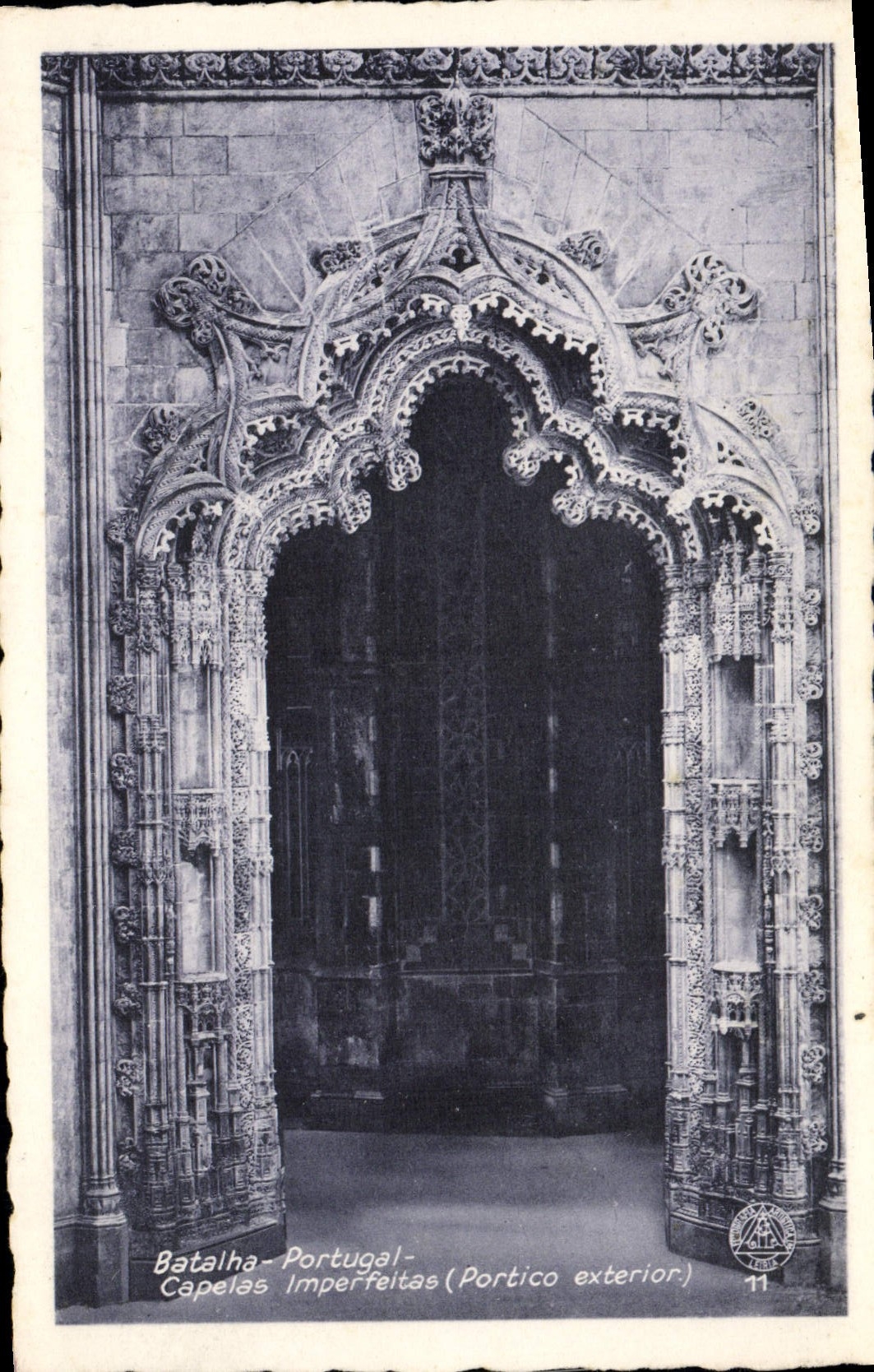 CPA Batalha Portugal Capelas imperfeitas
