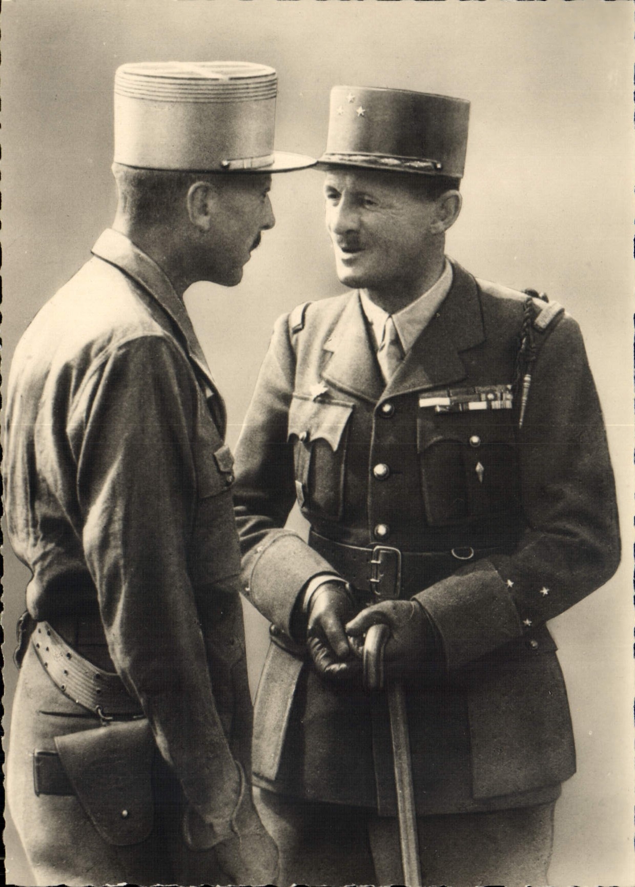 CPM Liberation De Paris Le General Leclerc Militaria
