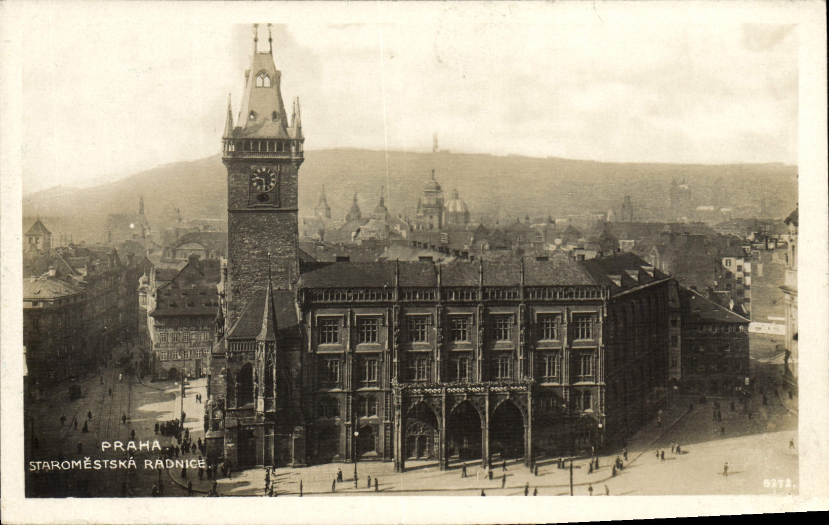 CPA Praha Staromestska Radnice