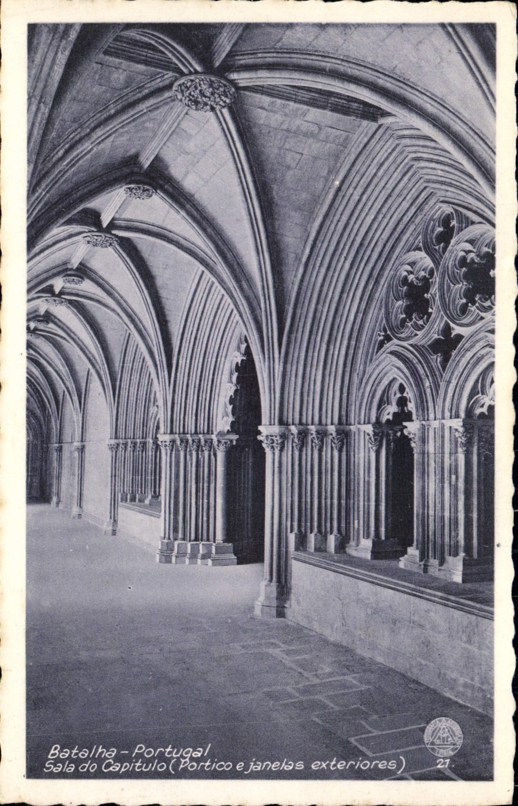 CPA Batalha Portugal Sala do Capitulo