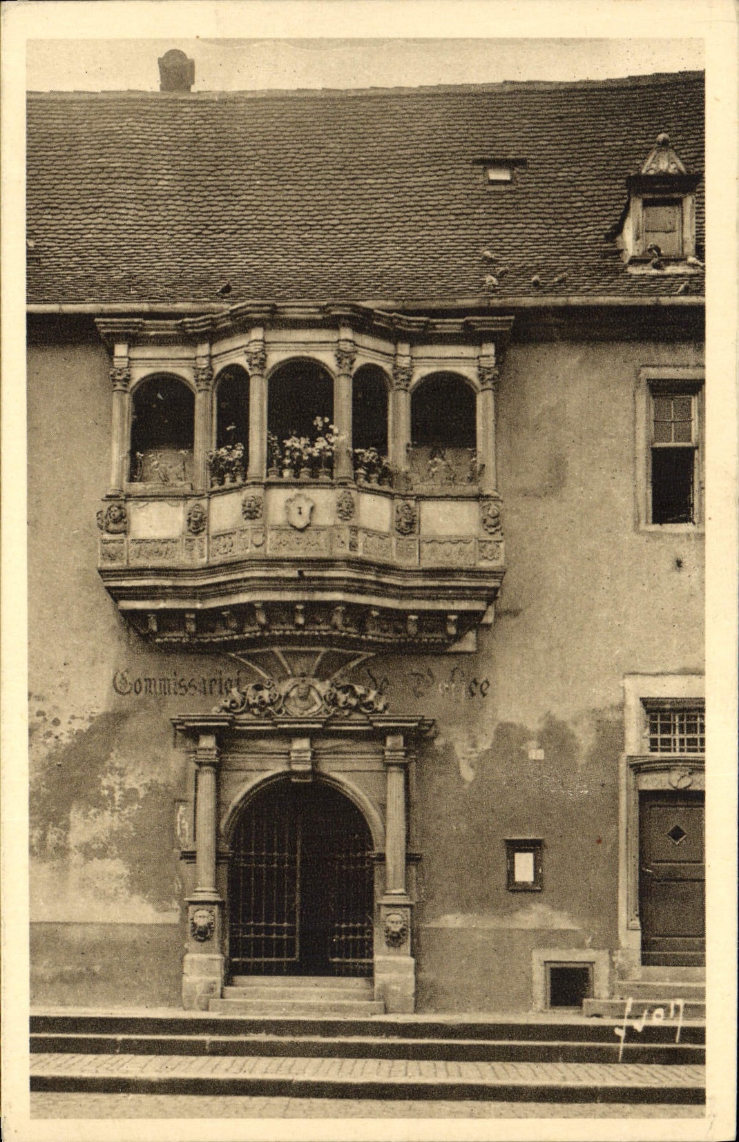 CPA Colmar Vieille Maison Commissariat de police