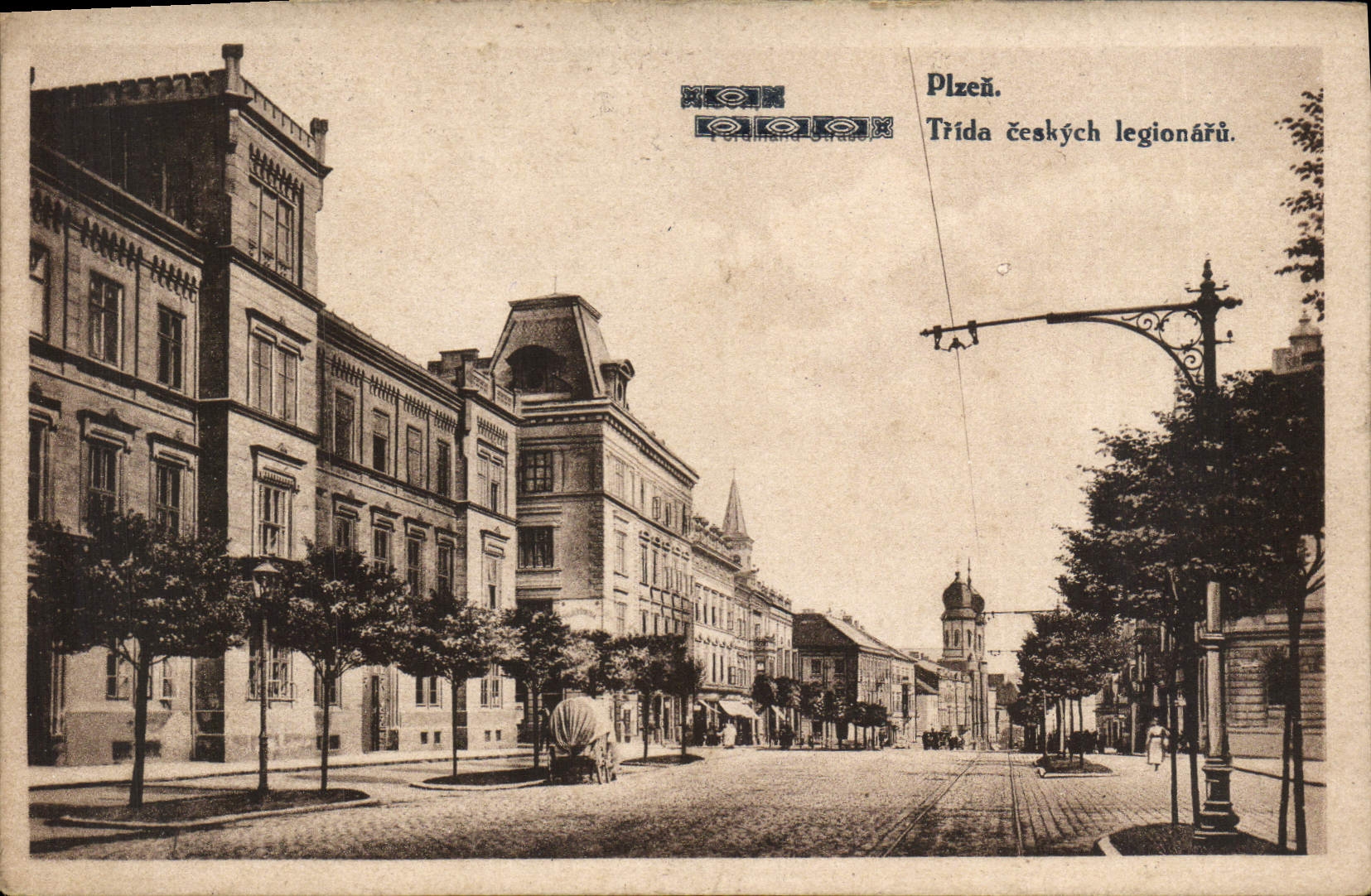 POSTAL Plzen Trida Ceskych Legionaru de la VENDIMIA