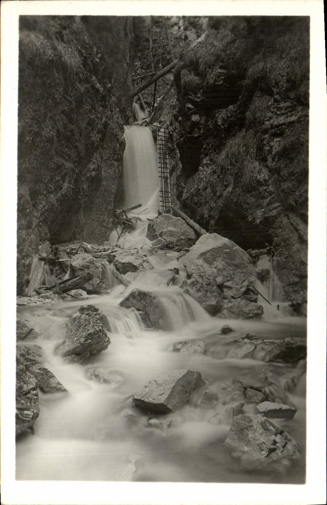 POSTAL Slovensky Raj Barikada V Rokline Kysel de la VENDIMIA