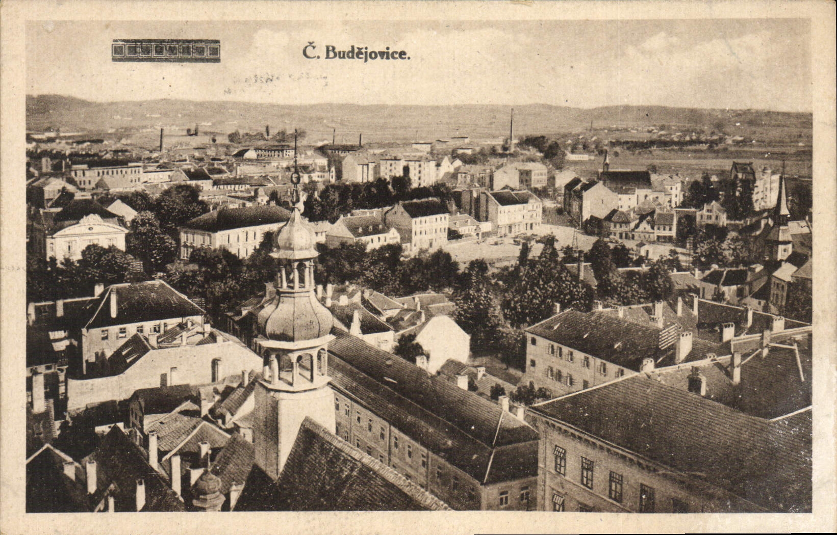 POSTAL Budejovice de la VENDIMIA