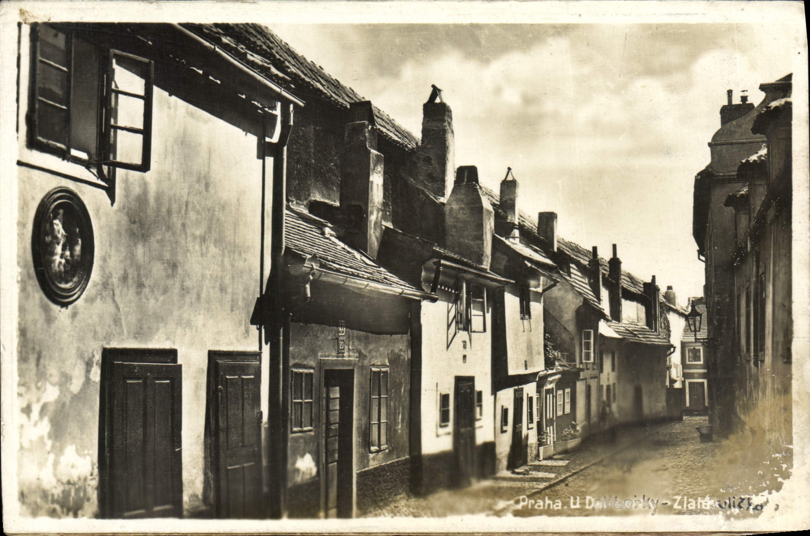POSTAL Praga U Daliborky Zlata Ulicka de la VENDIMIA