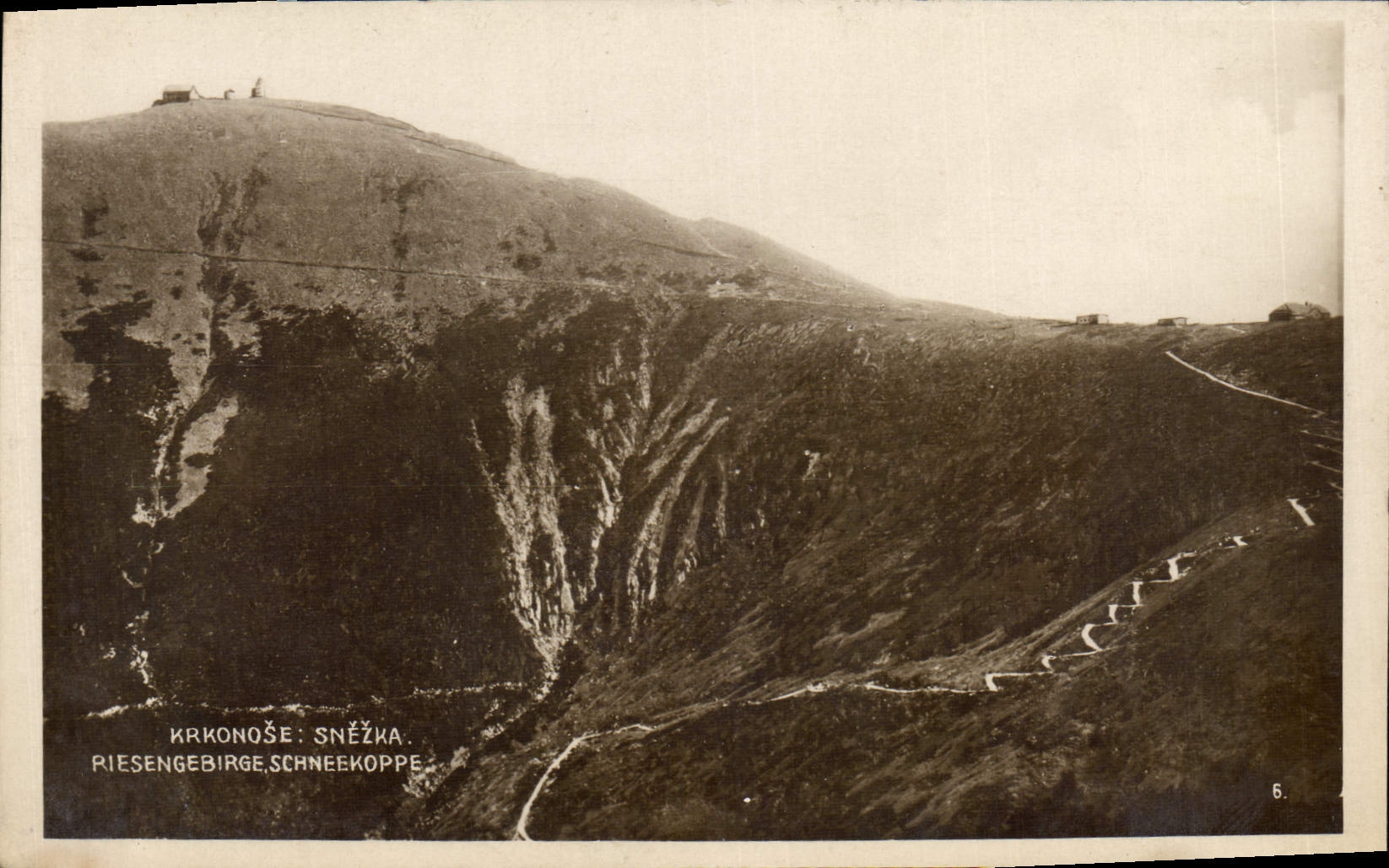 CPA Krkonose Snezka Riesengebirge Schneekoppe