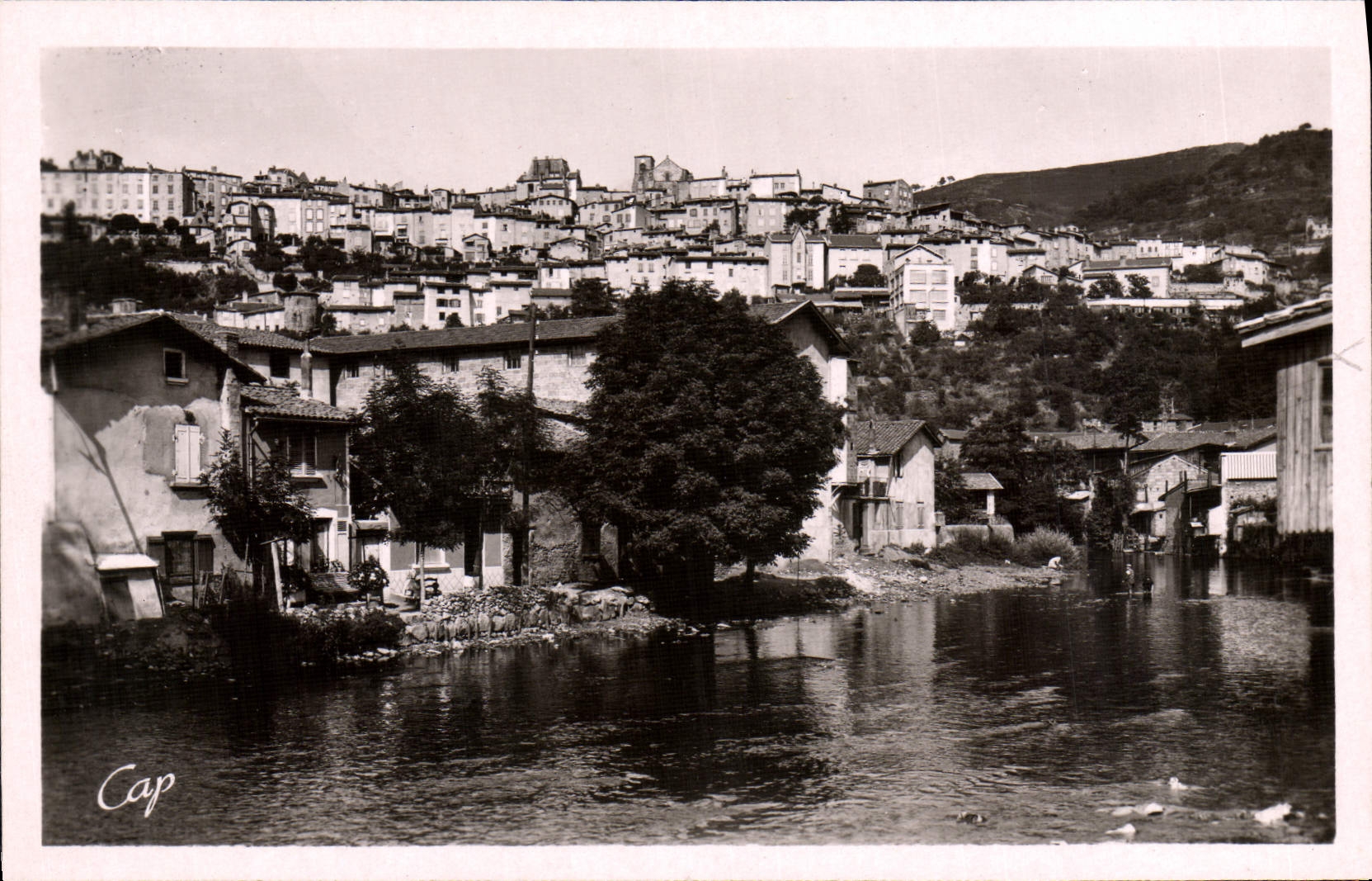 MODERN CARD Thiers View Taken Of the Bridge of Moutier