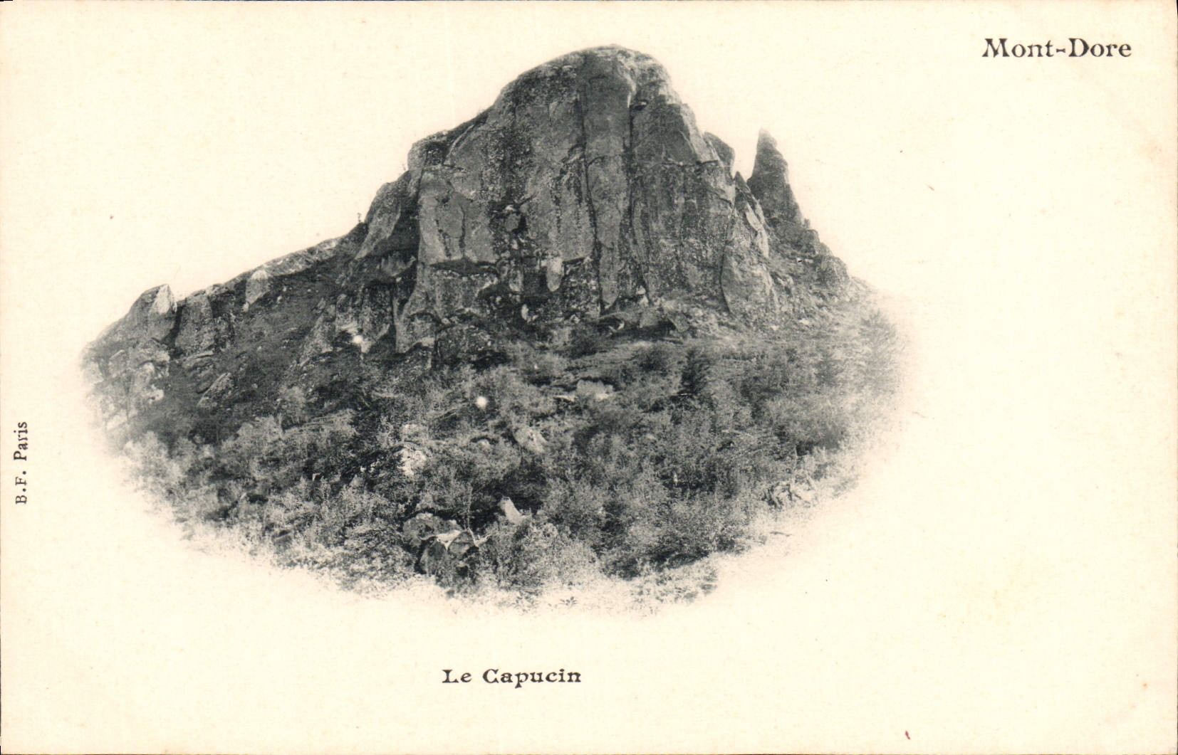 VINTAGE POSTCARD Mont Gilds the Capuchin