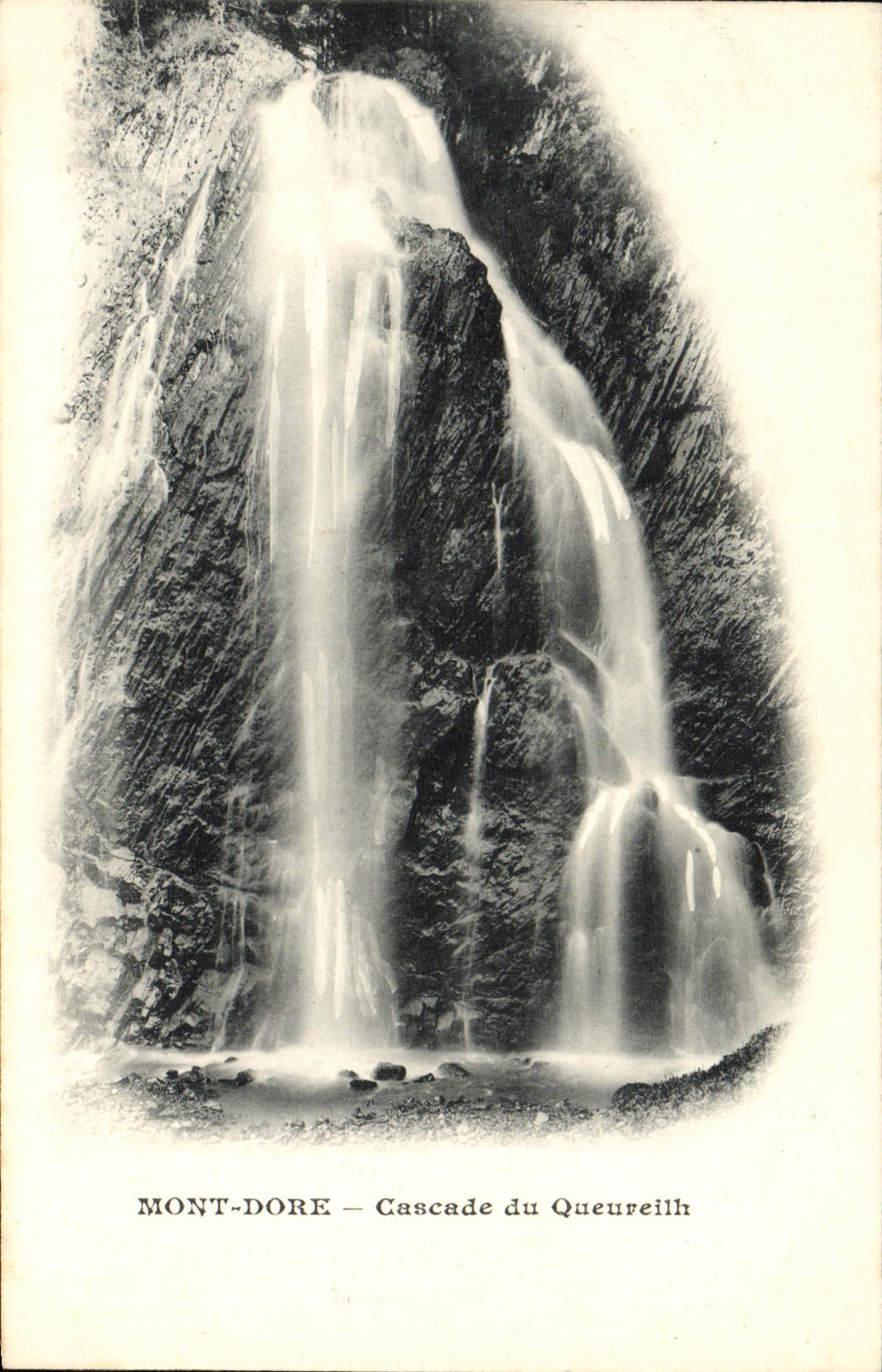 CPA Mont Dore Cascade Du Queureilh