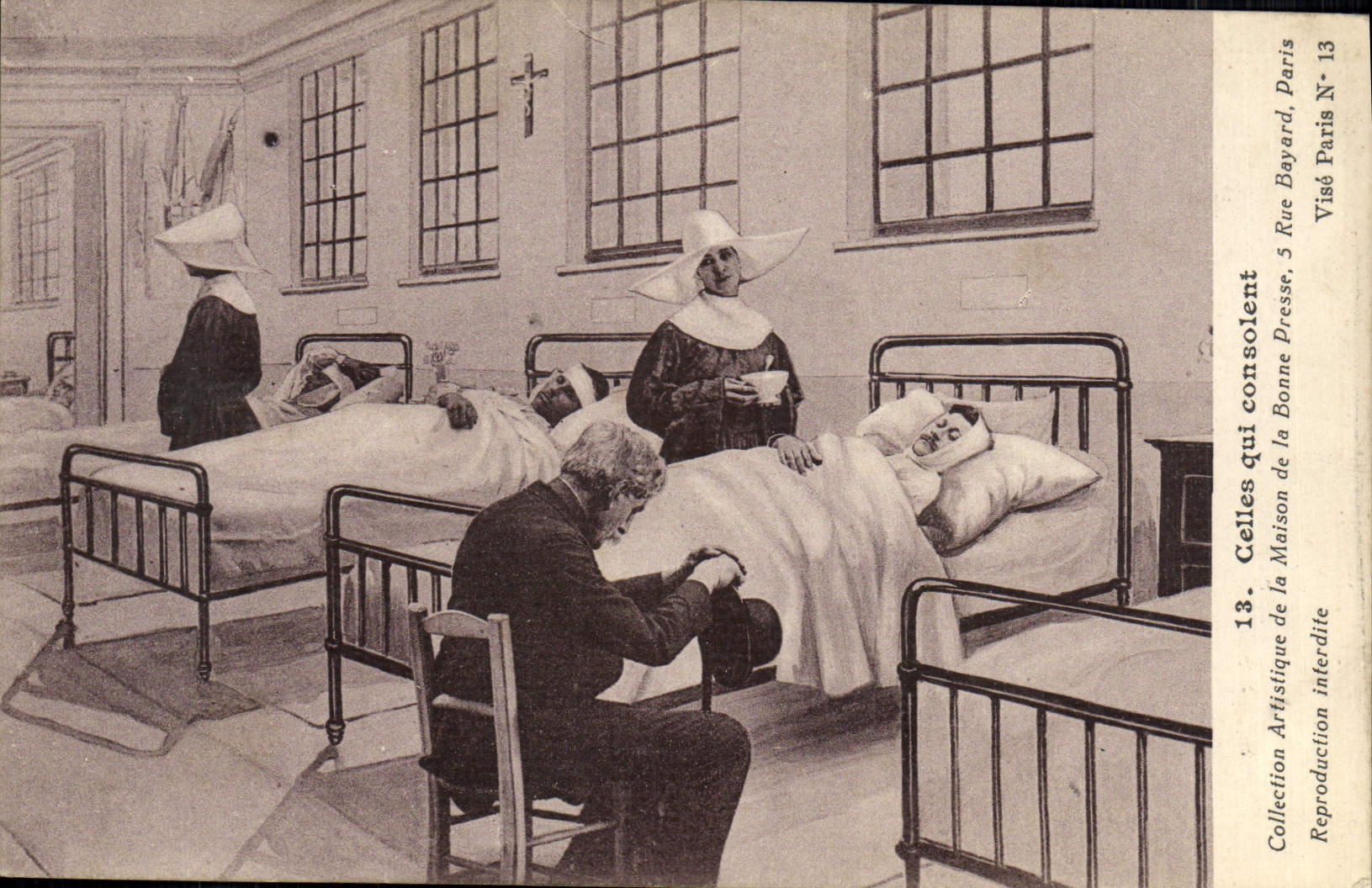 VINTAGE POSTCARD Those Which Comfort Religious