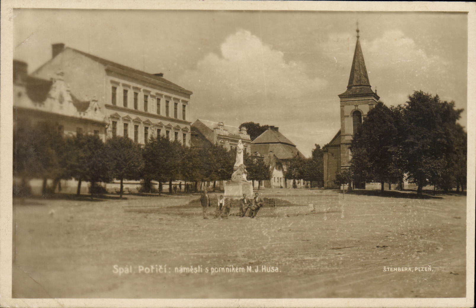 POSTAL Spal Potici de la VENDIMIA