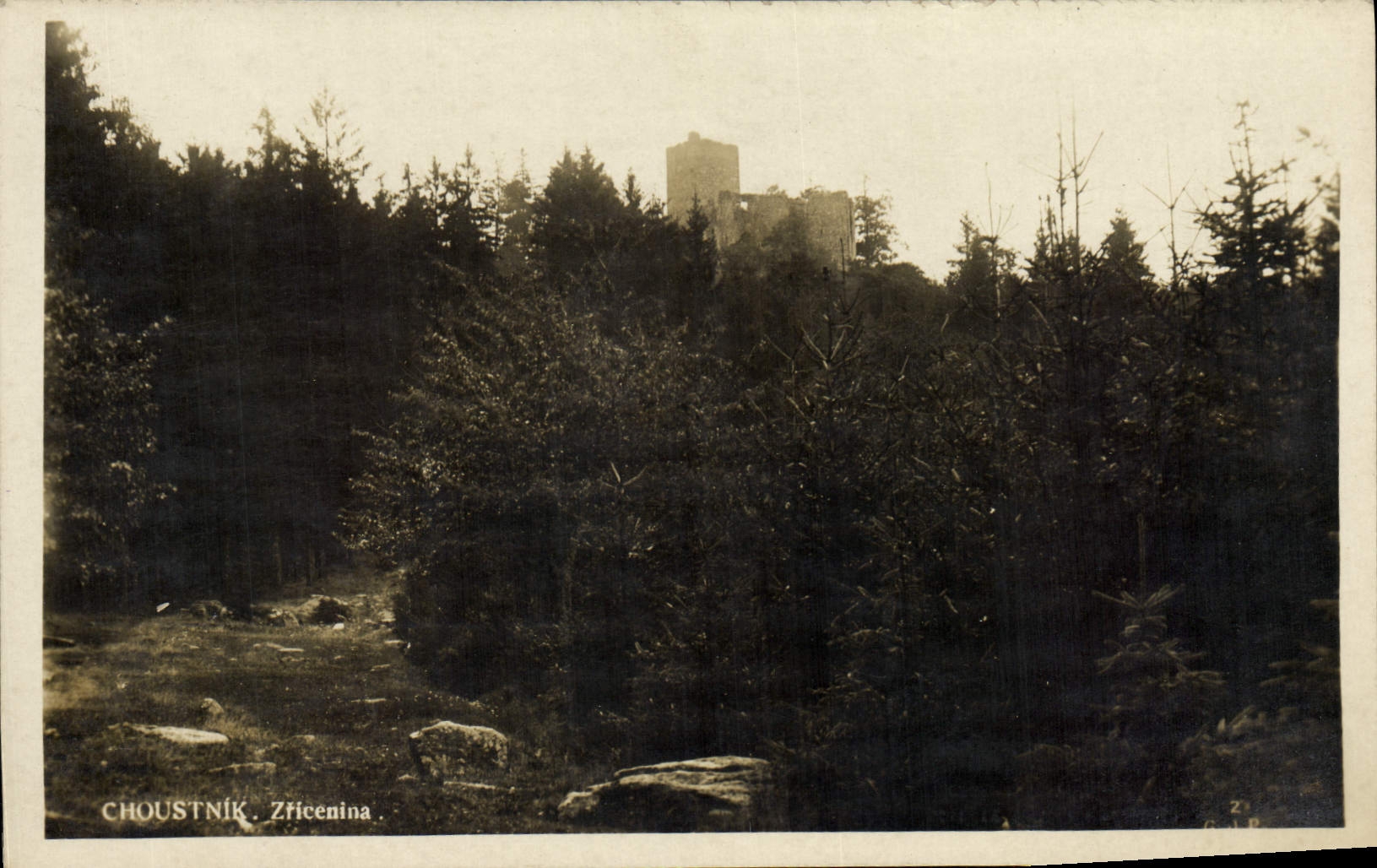 POSTAL Choustnik Zficenina de la VENDIMIA