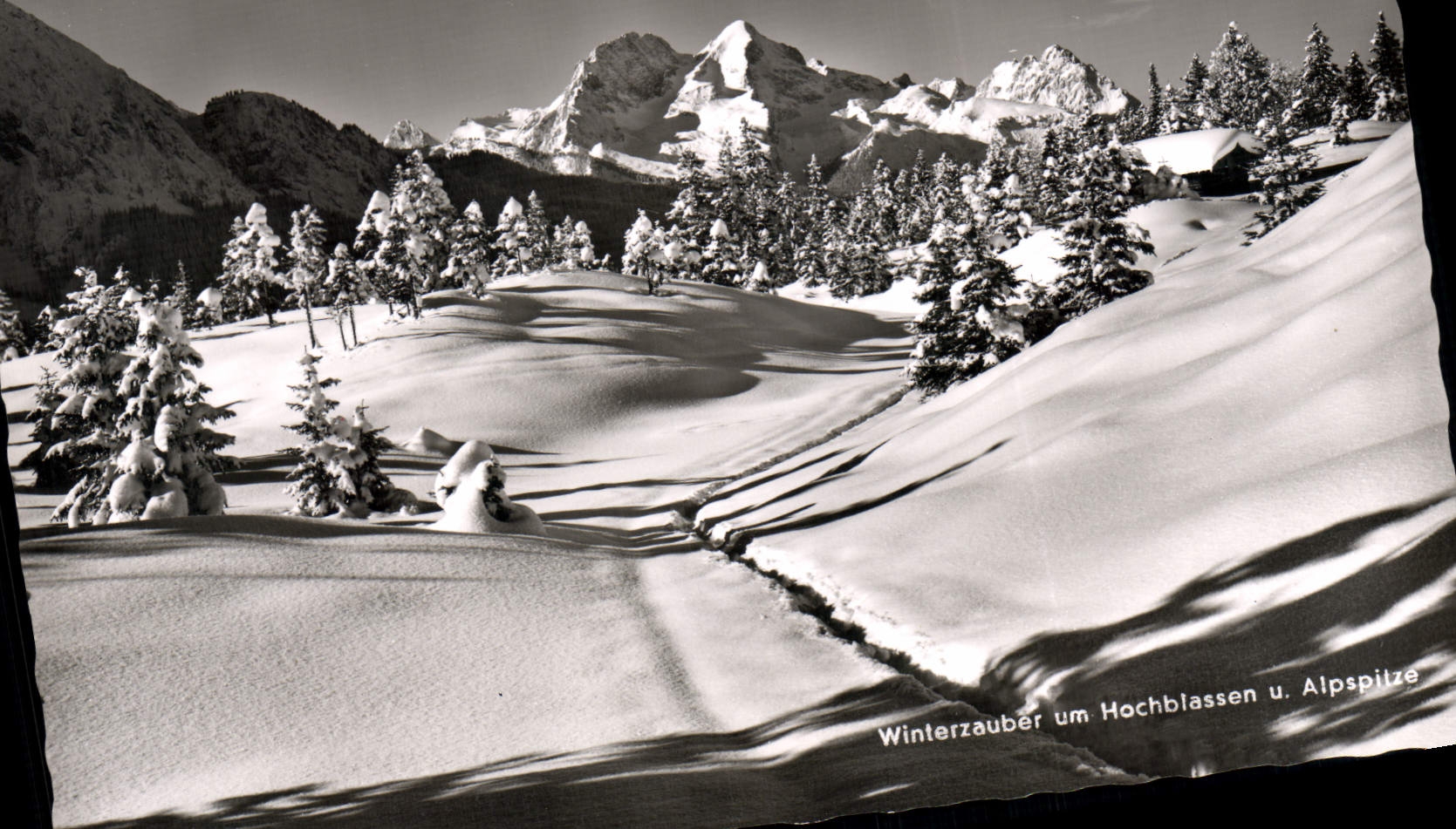 MODERN CARD Winterzauber um Hochblassen U Alpsiptze