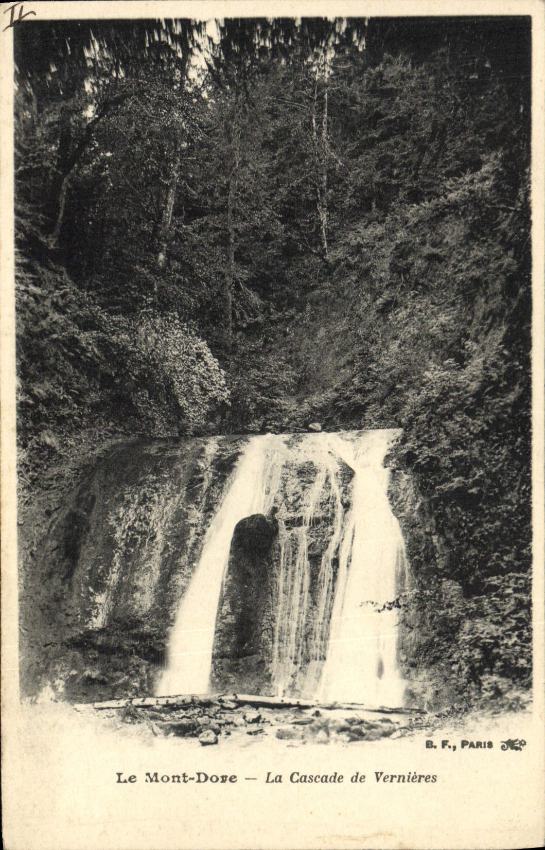 CPA Le Mont Dore La Cascade de Vernieres