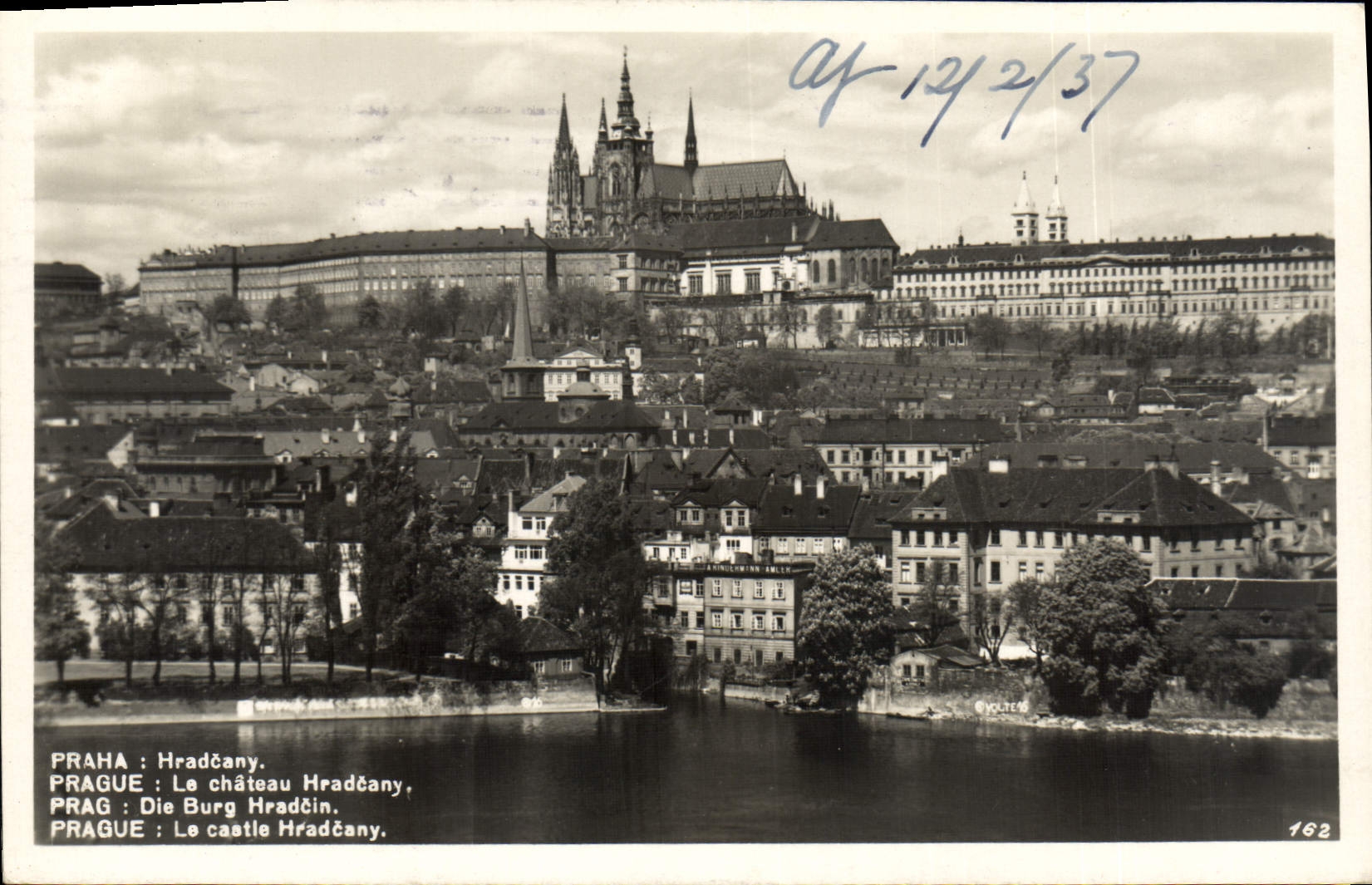 CPA Praha Hradcany 