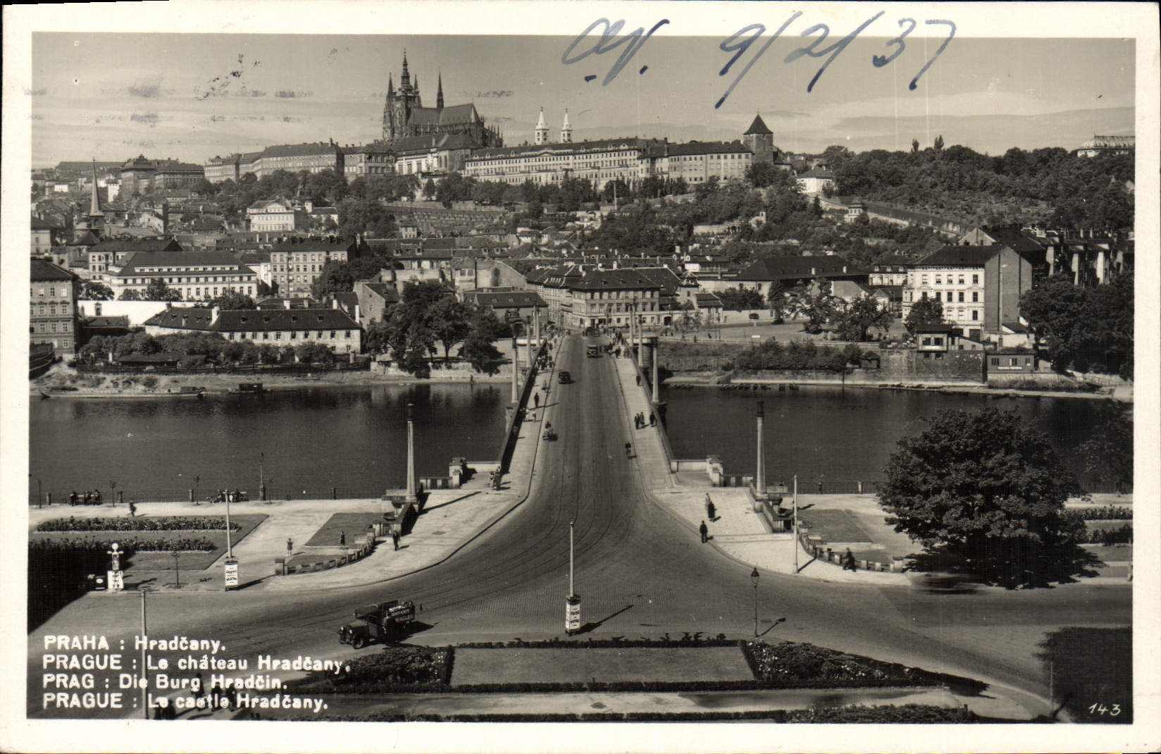 CPA Praha Hradcany