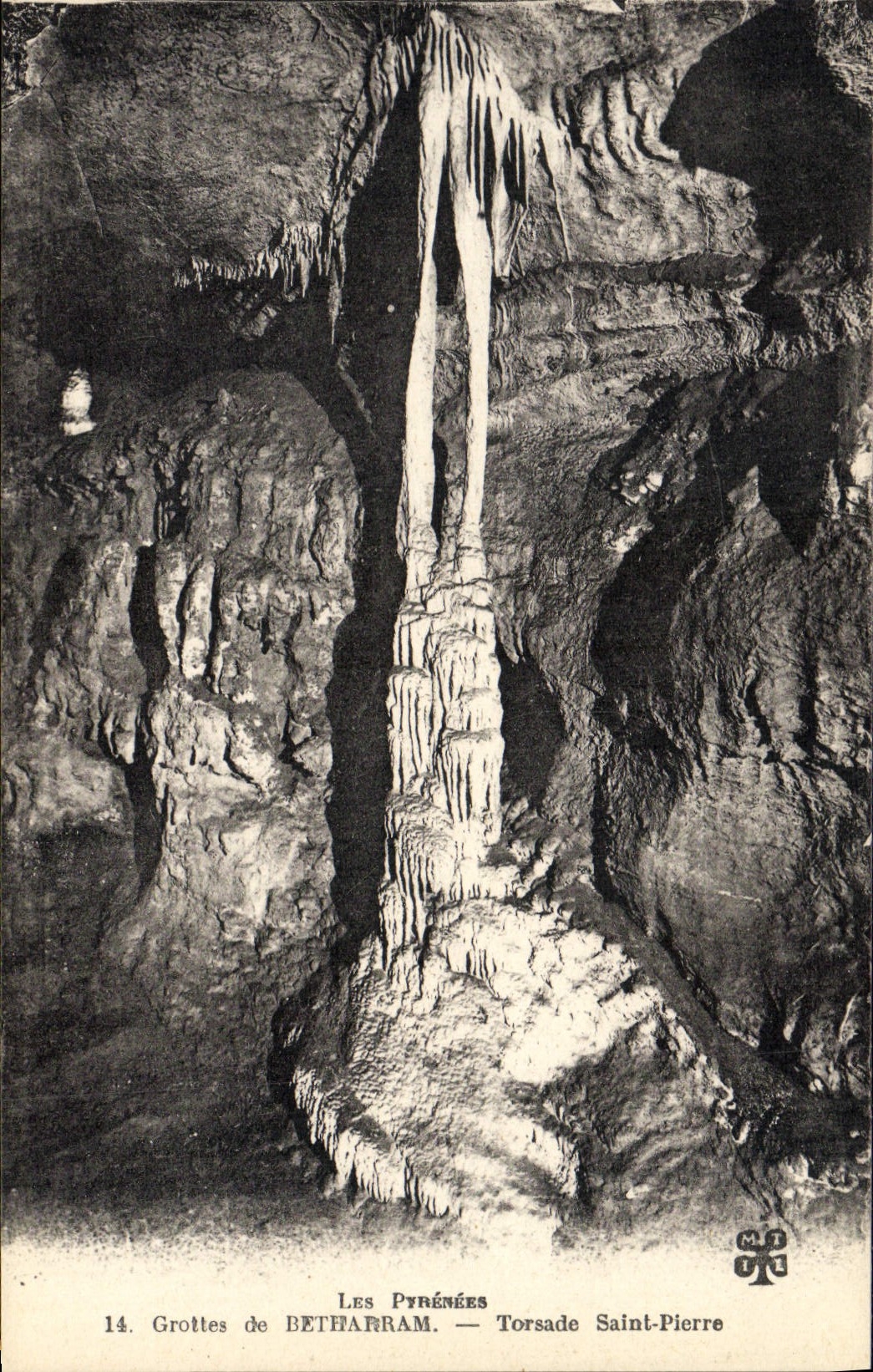 CPA Grottes de Betharram Torsade Saint Pierre