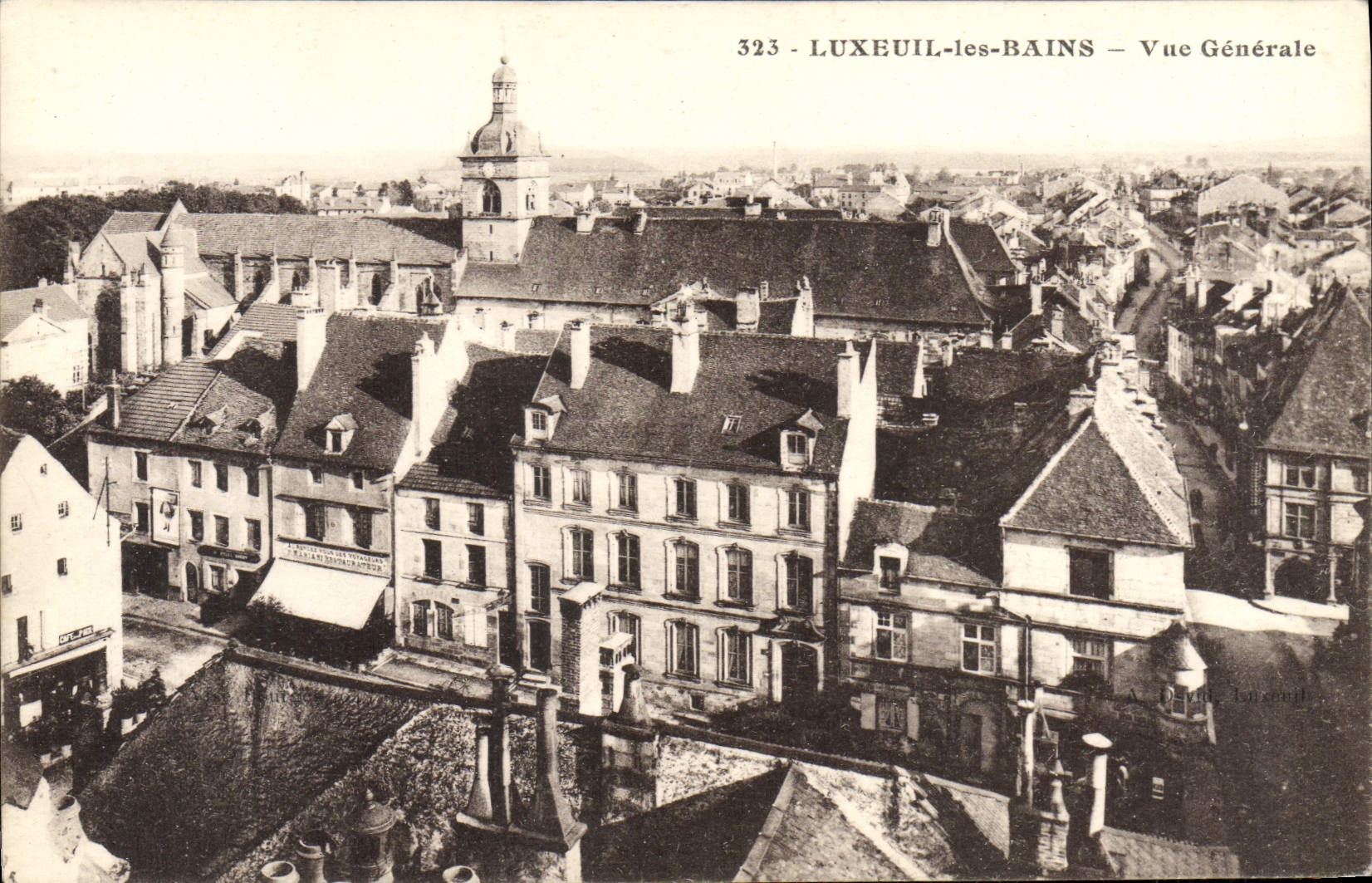 CPA Luxeuil les Bains Vue Generale