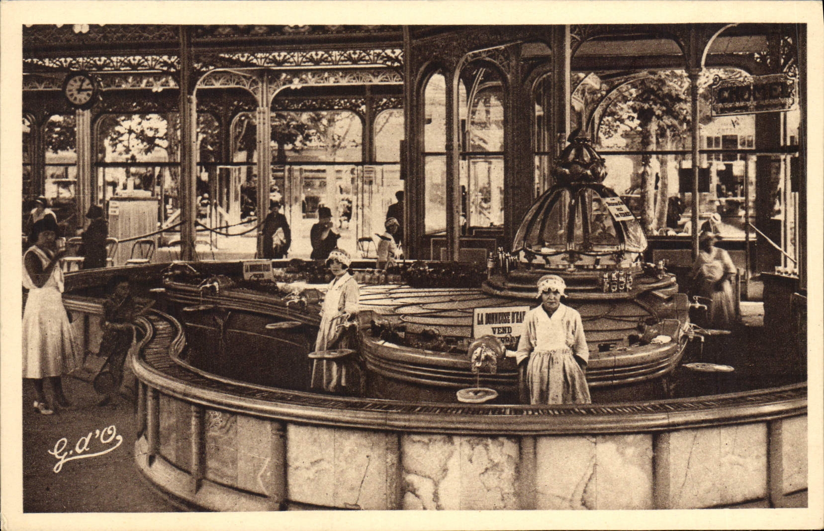 CPA Vichy Source Chomel