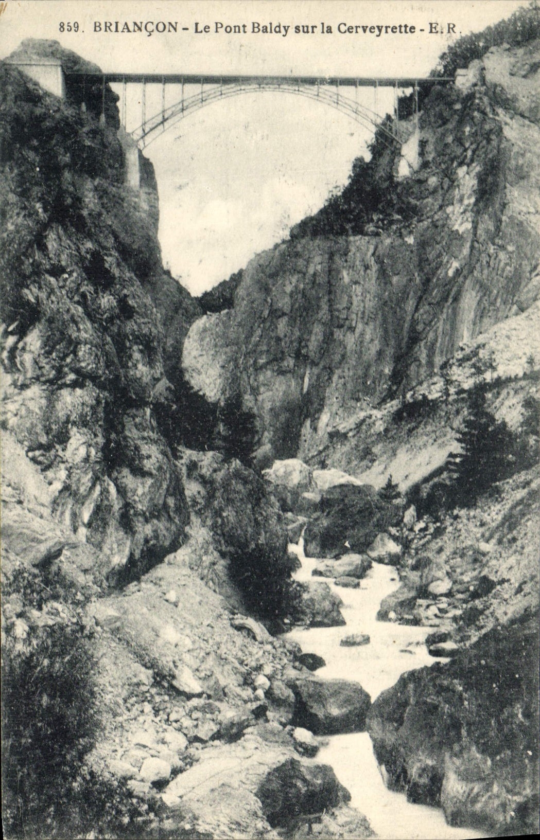CPA Briancon Le Pont Baldy Sur La Cerveyrette