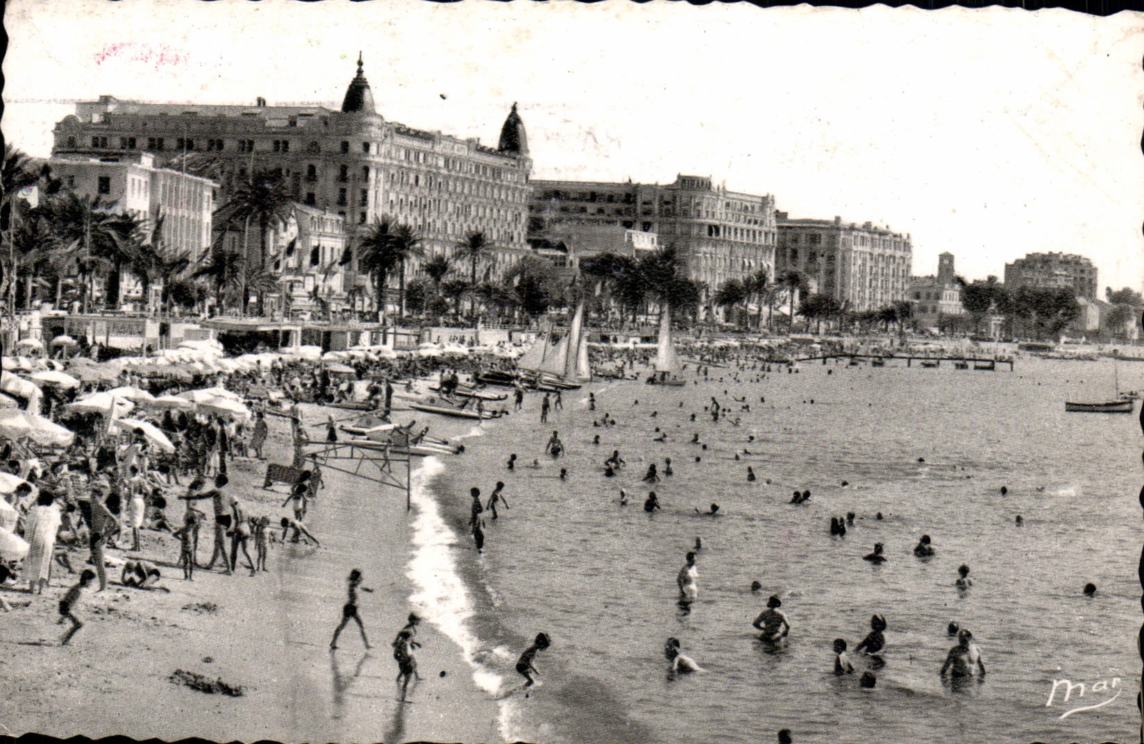 CPM La Cote d'Azur Cannes La Croisette