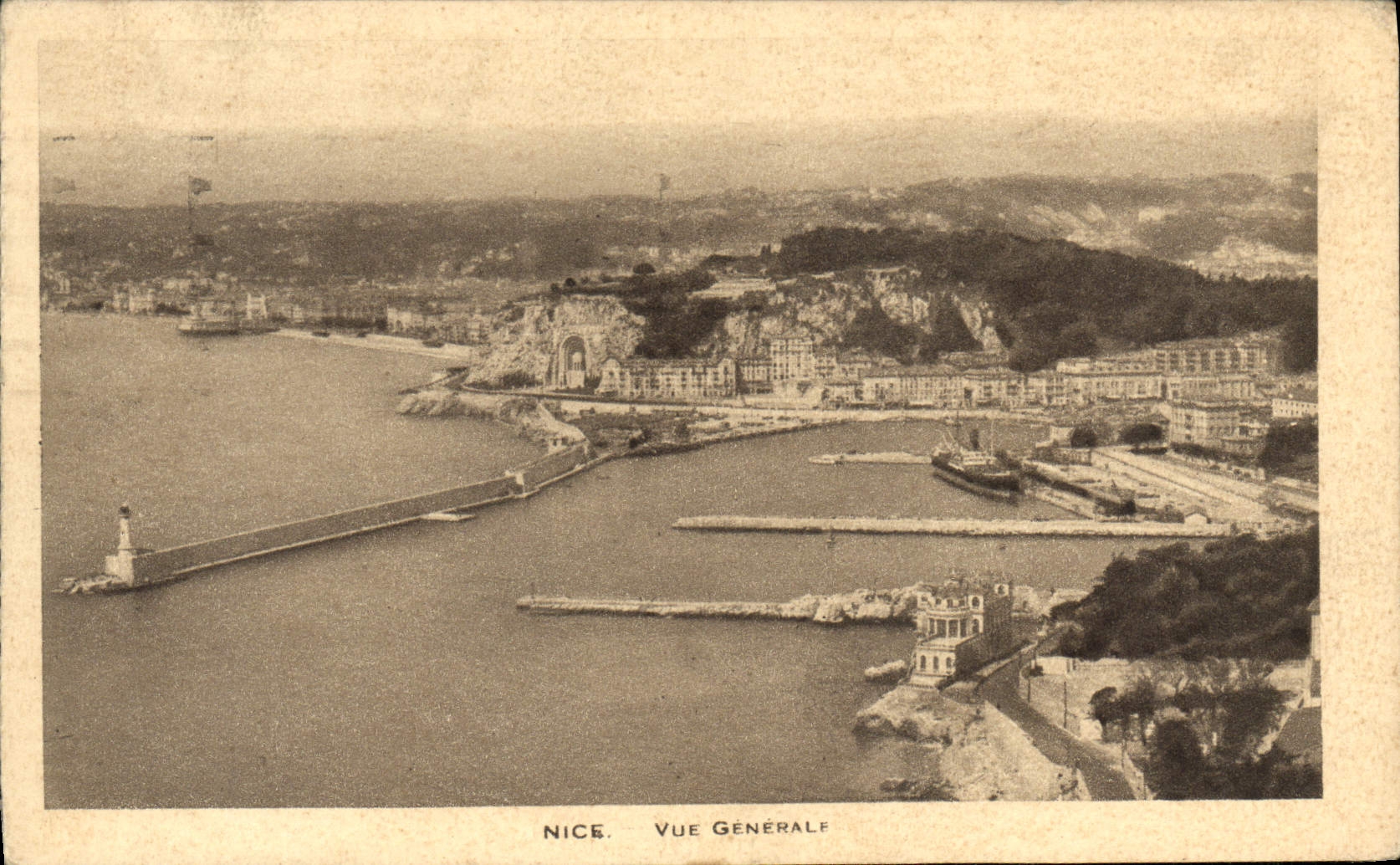 CPA Nice Vue Generale